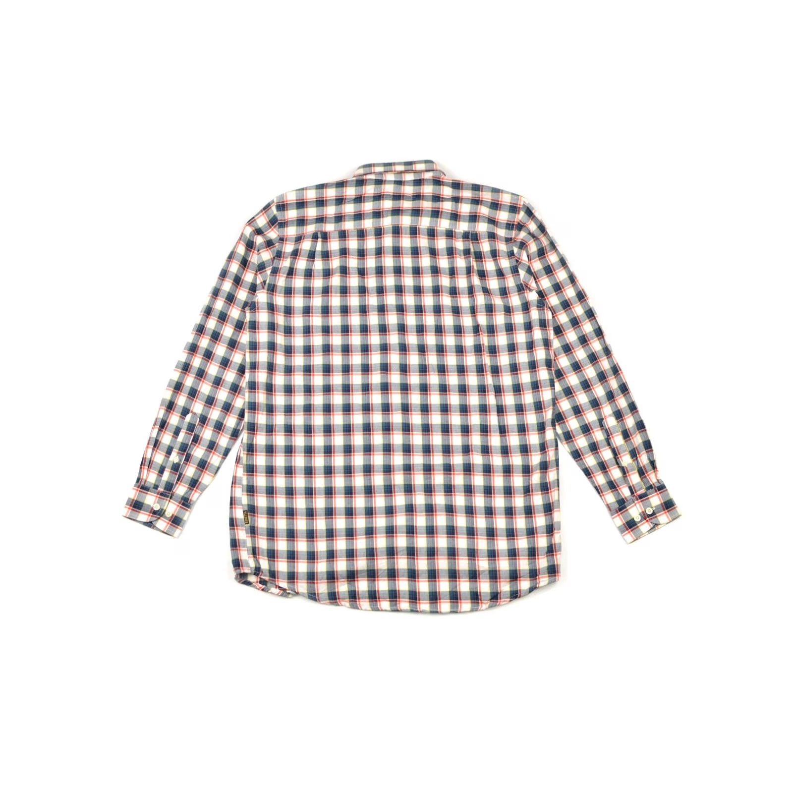 Vintage Beretta Plaid Check Long Sleeve Cotton Button Shirt L Men Size US L / EU 52-54 / 3 - 7 Thumbnail