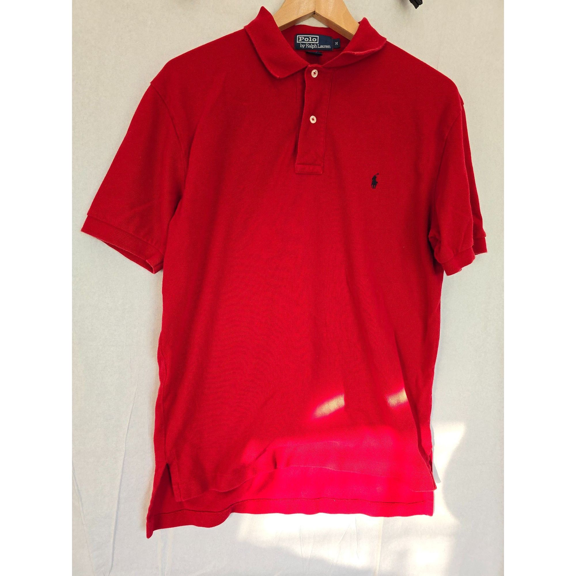 Polo Ralph Lauren Polo Ralph Lauren Men's Red Short Sleeve Polo Shirt Size M B Size US M / EU 48-50 / 2 - 1 Thumbnail