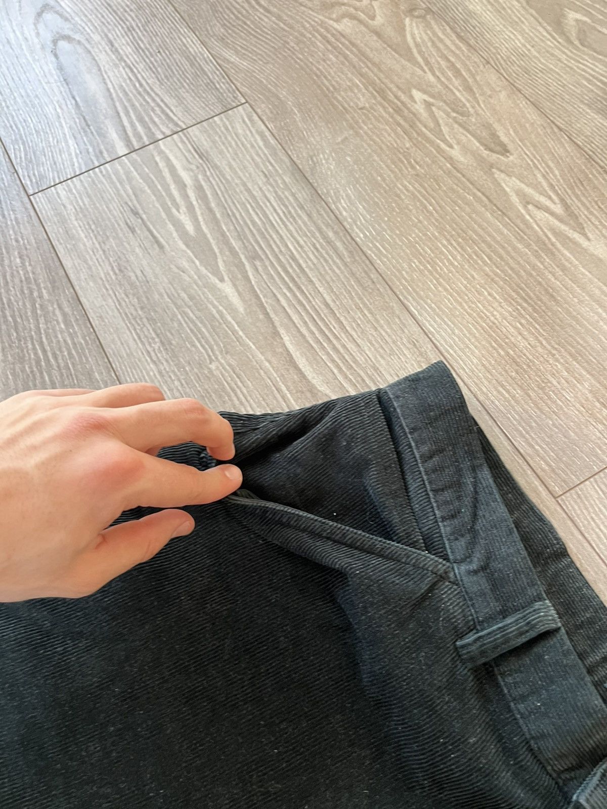 Polo Ralph Lauren × Ralph Lauren × Vintage ‼️Polo by Ralph Lauren Vintage Welur Teddy Casual Patch Pants Size US 36 / EU 52 - 21 Thumbnail
