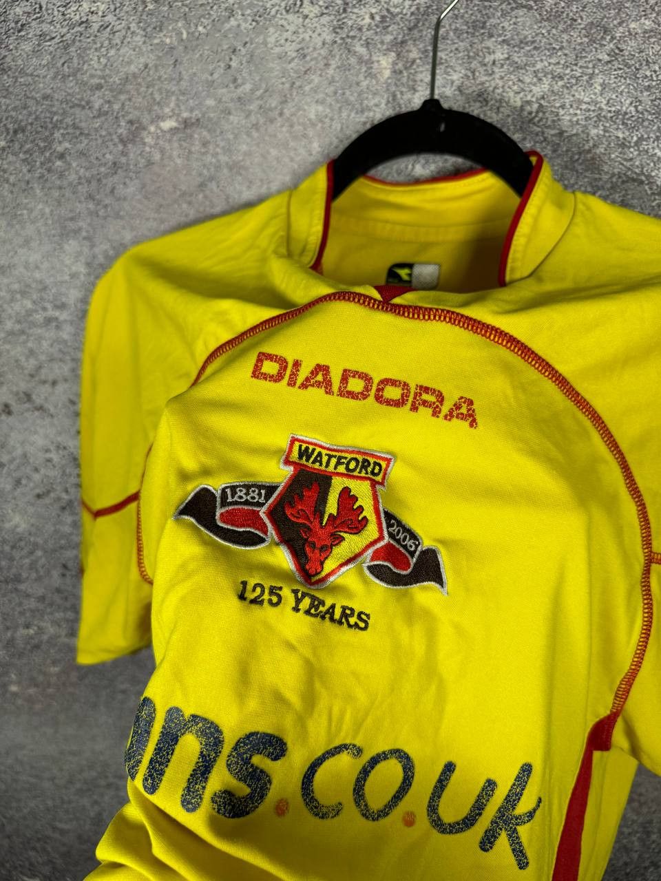 Diadora VIntage Watford 2006/07 Diadora 125th Anniversary Jersey Size US S / EU 44-46 / 1 - 6 Thumbnail