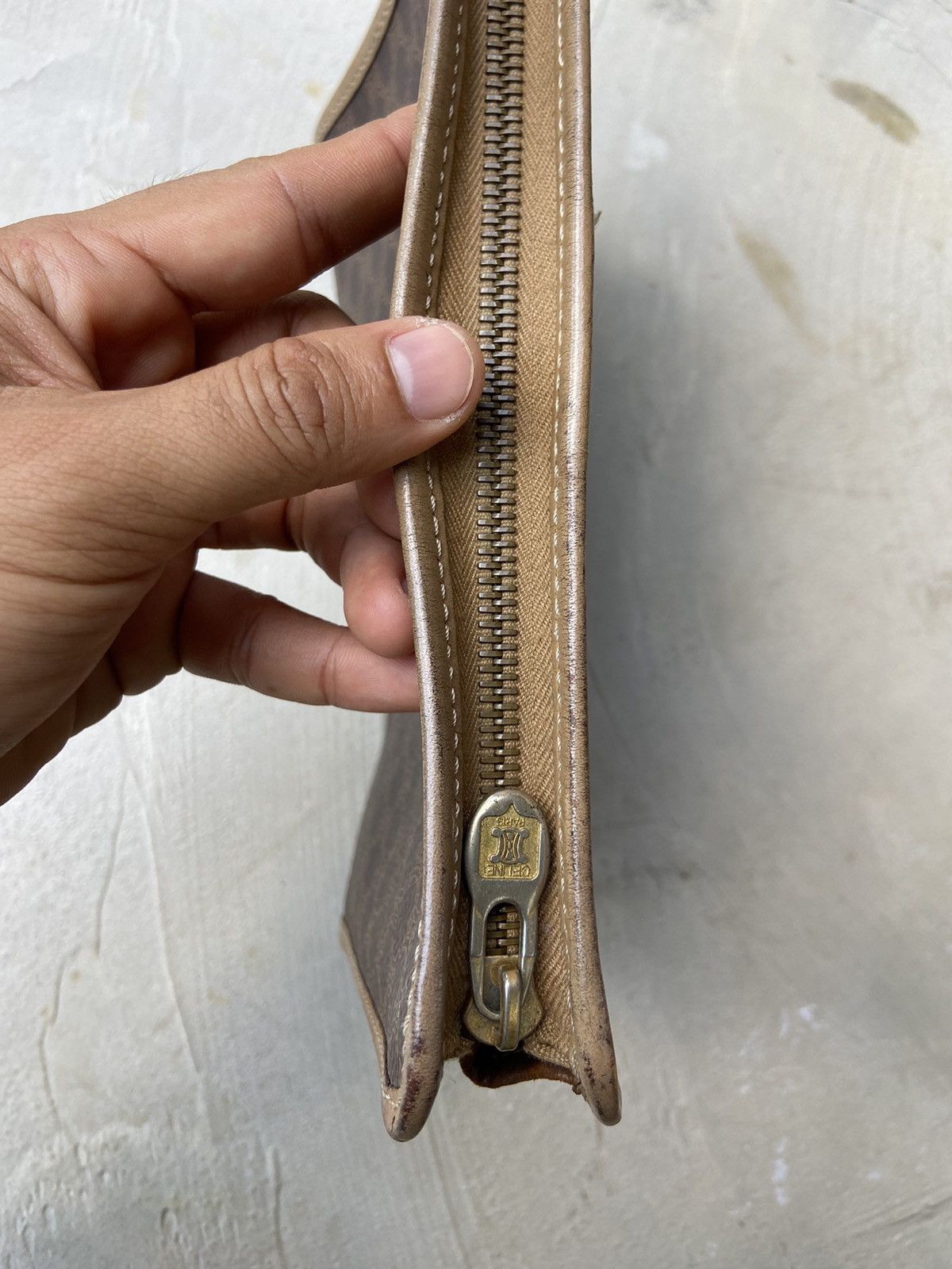 Celine × Designer Auth Celine Macadam clutch Bag Size ONE SIZE - 6 Thumbnail