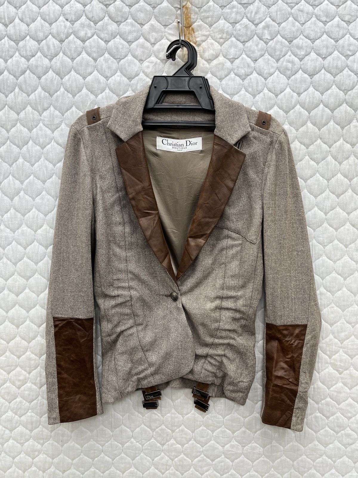 image of Christian Dior Monsieur x Dior Steals Christian Dior Jacket in Grey, Women's (Size Small)