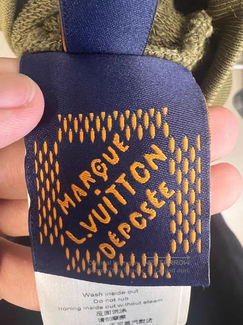 Louis Vuitton Louis Vuitton Fei Dong's studded logo army green sweatshir Size US XL / EU 56 / 4 - 5 Thumbnail