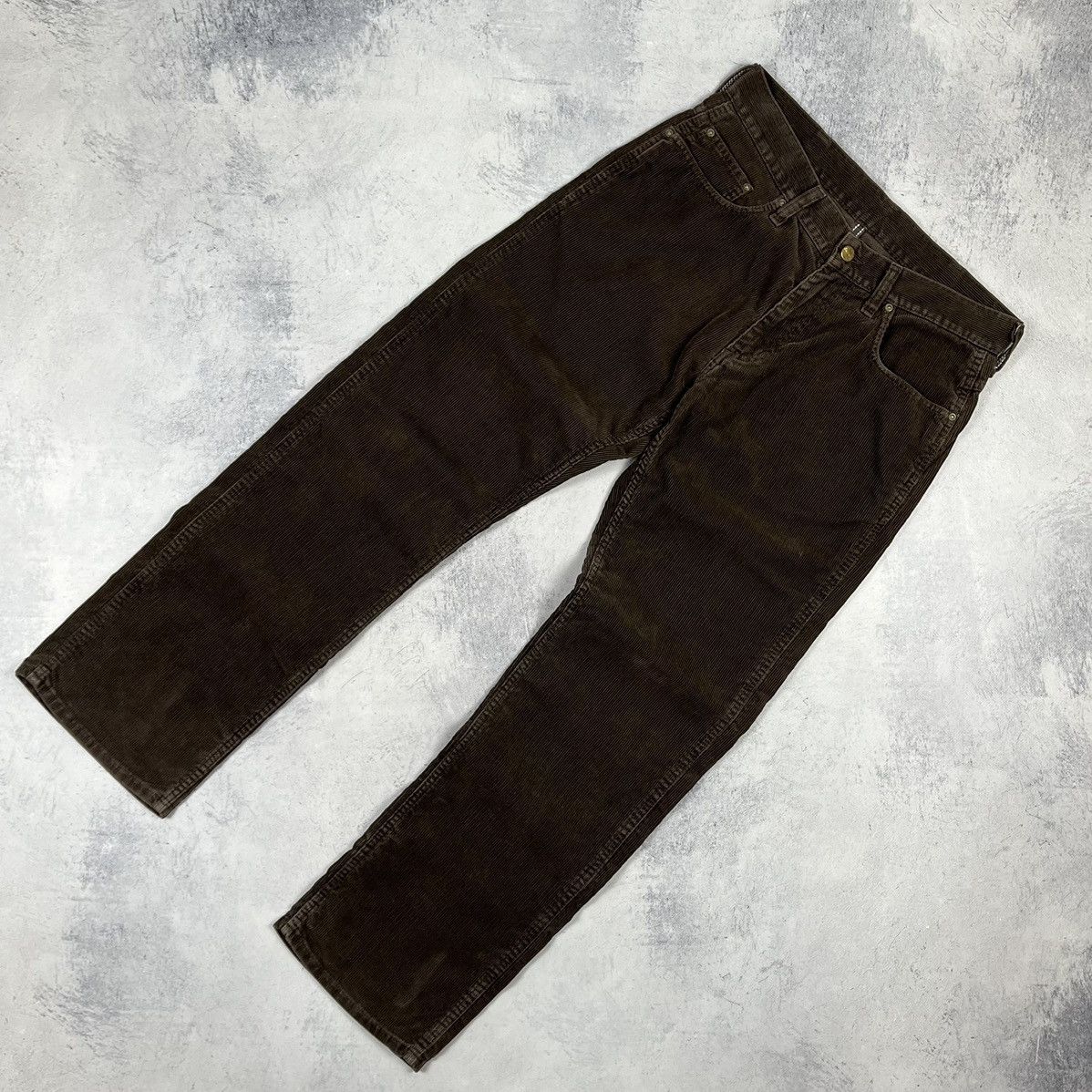Carhartt Vintage Carhartt brown velvet corduroy western pants 90’s Size US 29 - 7 Thumbnail