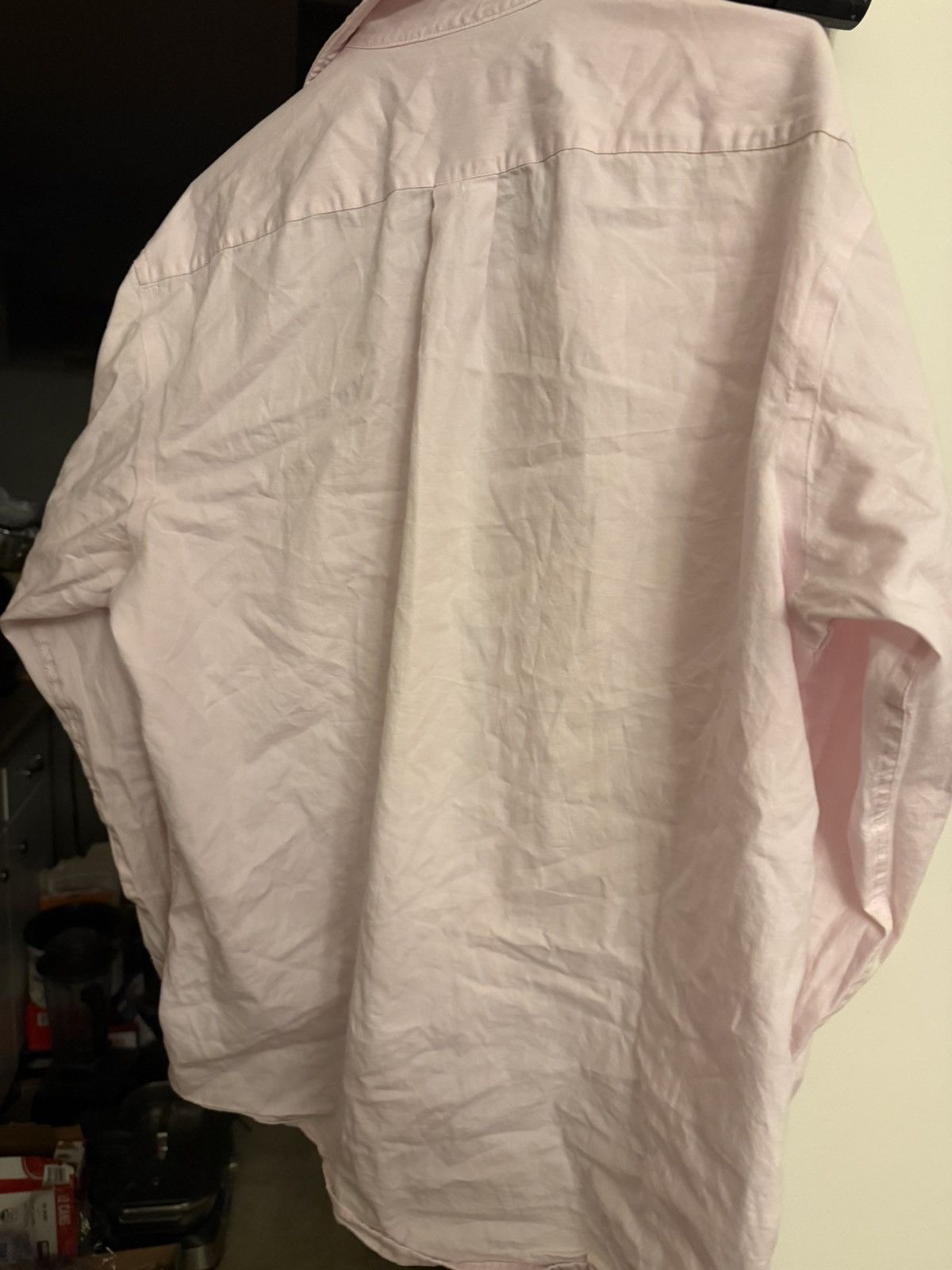Club Room White with slight pink shade club rook dress shirt(32-33, 16 Size US M / EU 48-50 / 2 - 3 Thumbnail