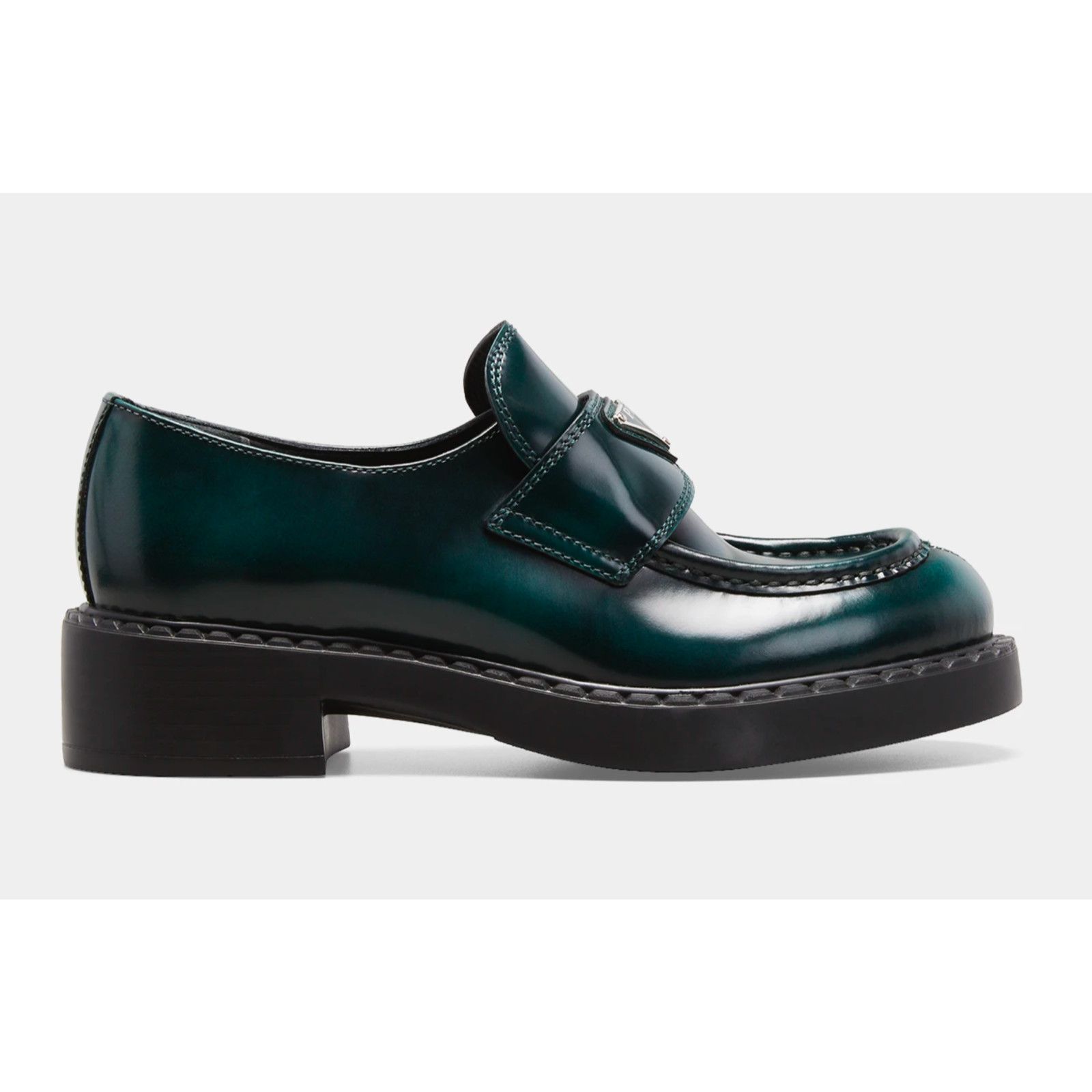 Prada Spazzolato Bosco Platform Loafer Creeper Slip On Flat 40.5 Size US 10.5 / IT 40.5 - 2 Thumbnail