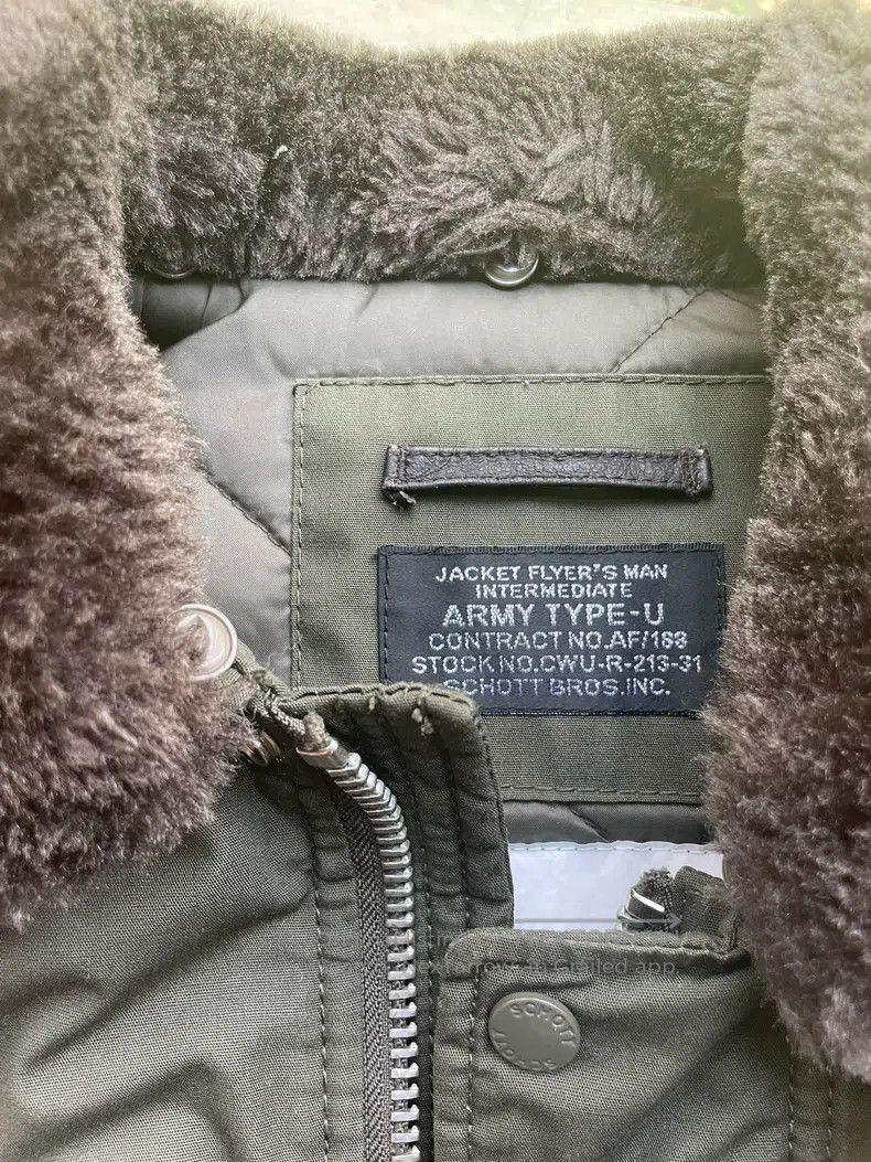 Schott Schott G1 flight jacket Size US L / EU 52-54 / 3 - 3 Thumbnail