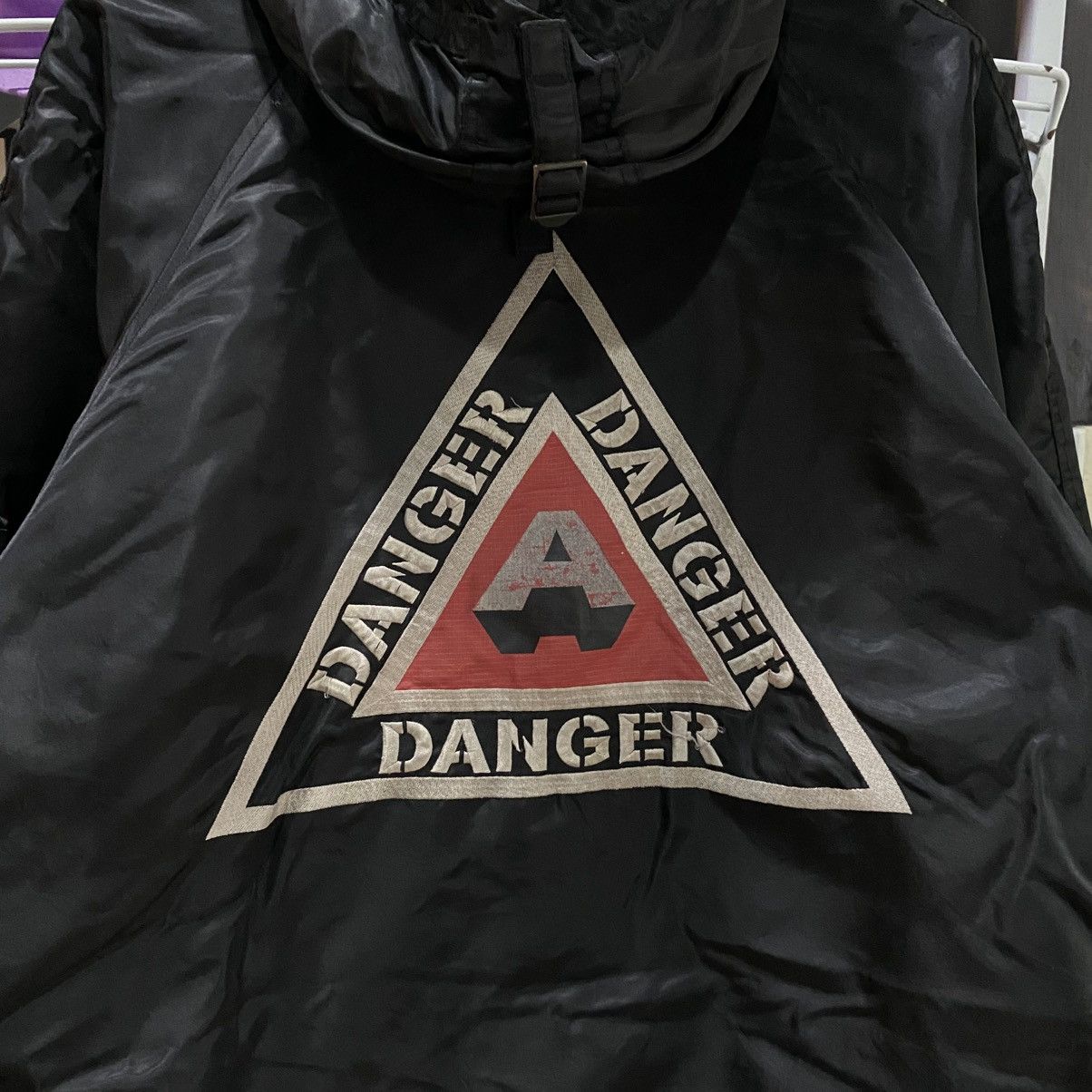 Avirex Avirex Extreme Cold Weather Parka Jacket DANGER Nylon Black Size US M / EU 48-50 / 2 - 13 Thumbnail