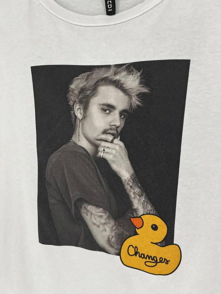 Band Tees Justin Bieber Changes Tour Pop Europe Band Rock Rap Size US L / EU 52-54 / 3 - 7 Thumbnail