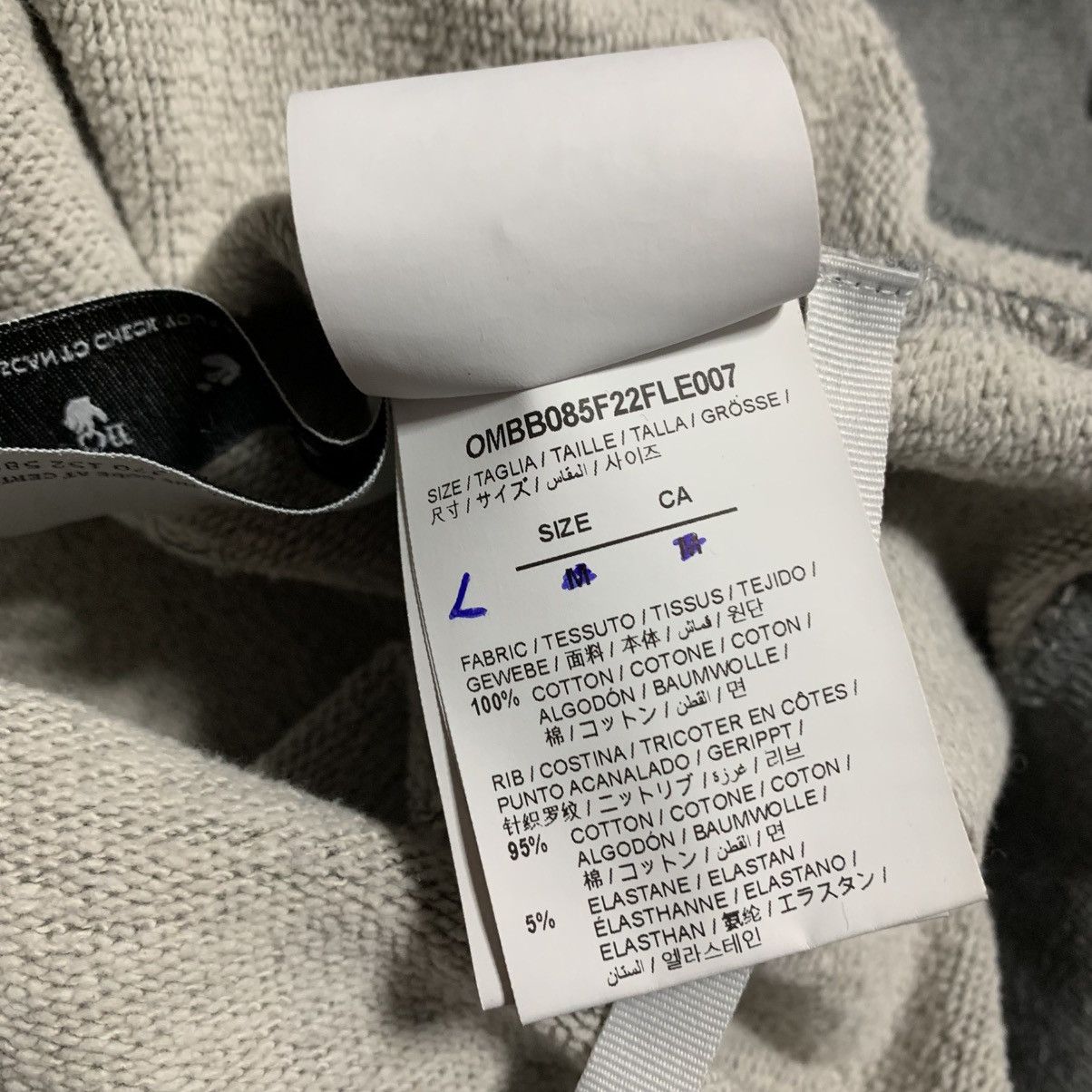Off-White Off White Large Emotion Arrow Skate Grey Hoodie Virgil Abloh Size US M / EU 48-50 / 2 - 9 Thumbnail