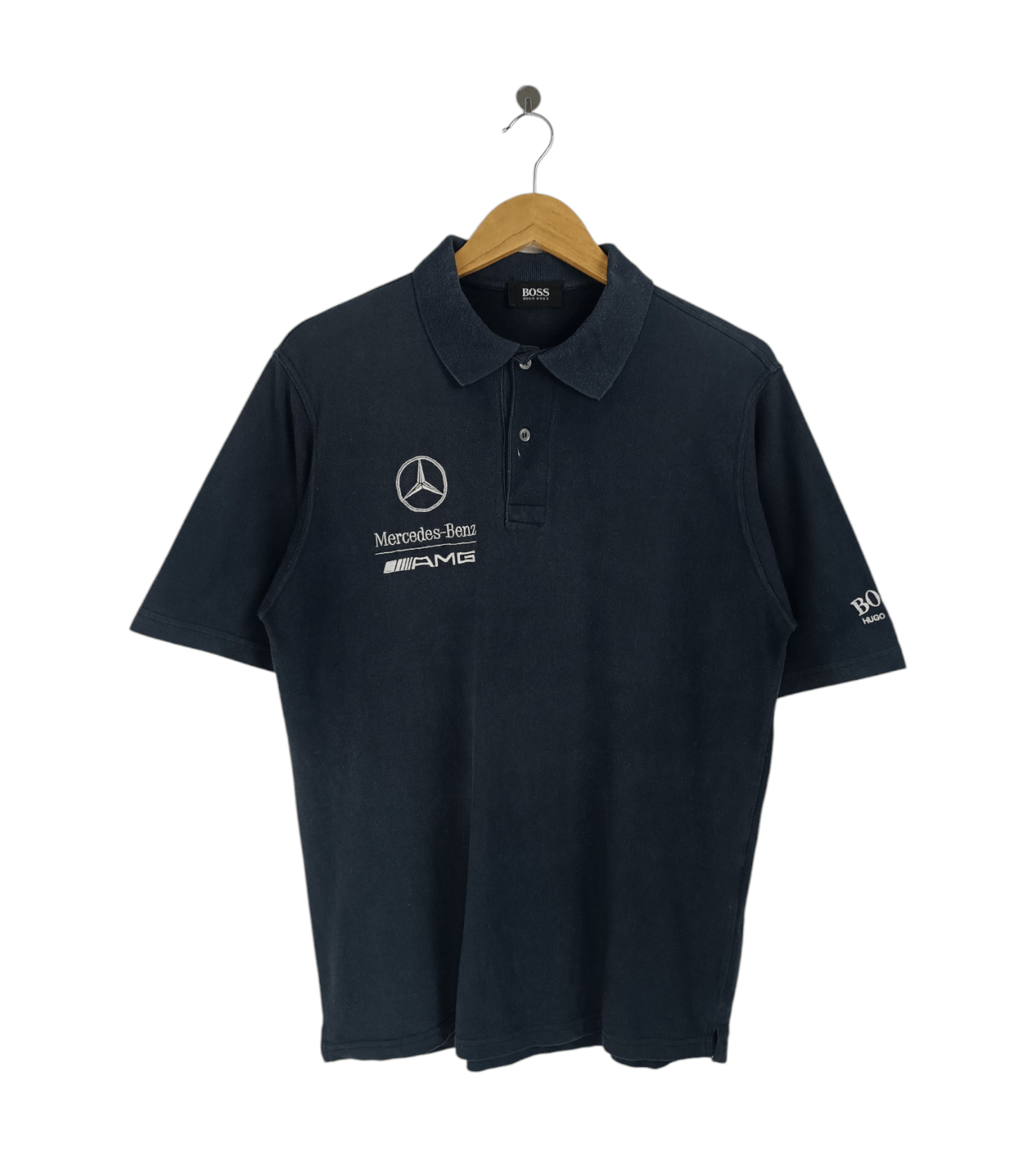 Mercedes-Benz VINTAGE FADED MERCEDES BENZ CAR RACING TEE F1 NASCAR Size US M / EU 48-50 / 2 - 1 Thumbnail