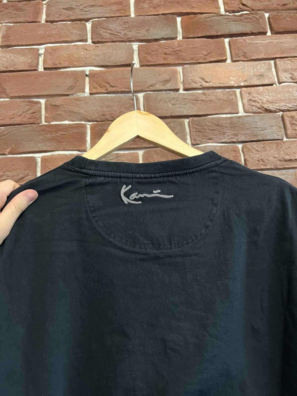 Karl Kani 90s Karl Kani Big Logo Rap Shirt Rare Vintage Hype Streetwea Size US XL / EU 56 / 4 - 4 Thumbnail