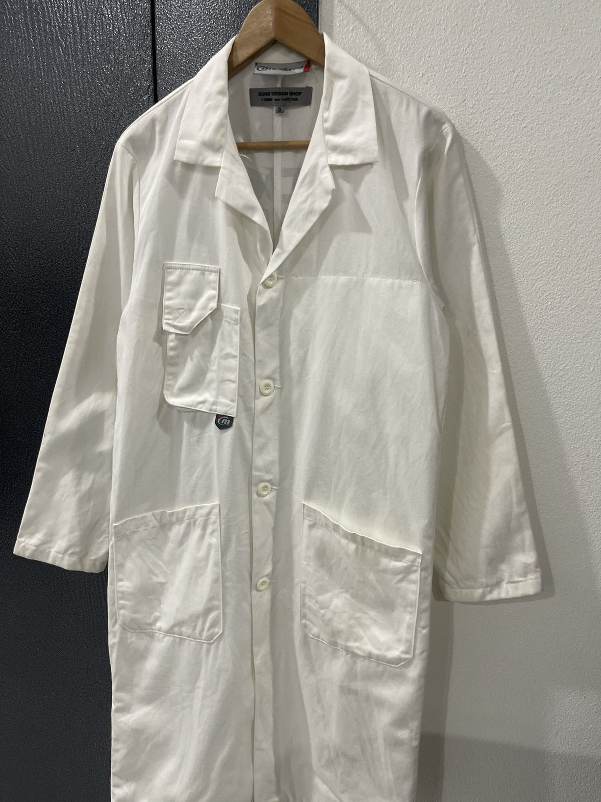 Comme des Garcons Vintage Comme des Garcons Lab Coat Size US M / EU 48-50 / 2 - 5 Thumbnail