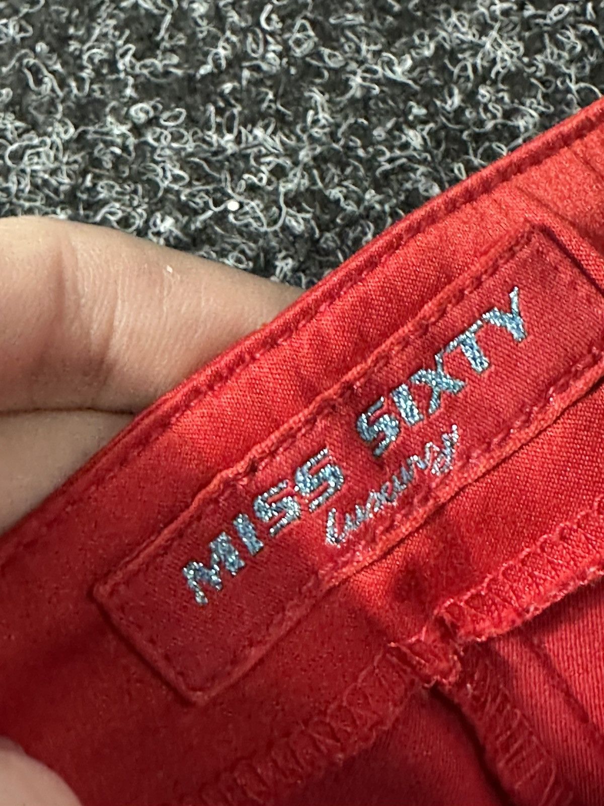 Japanese Brand × Miss Sixty × Vintage 🚨Vintage Y2K Miss Sixty Flared Pants Streetwear 90s Size 29" - 7 Thumbnail