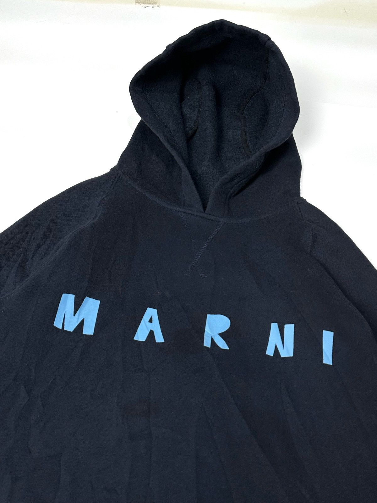 Marni Marni 20FW Logo Overfit Hoodie Size M / US 6-8 / IT 42-44 - 5 Thumbnail