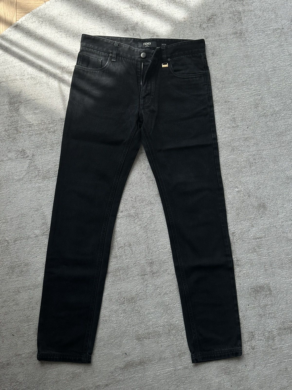 Fendi Fendi denim pants Size US 33 - 1 Thumbnail