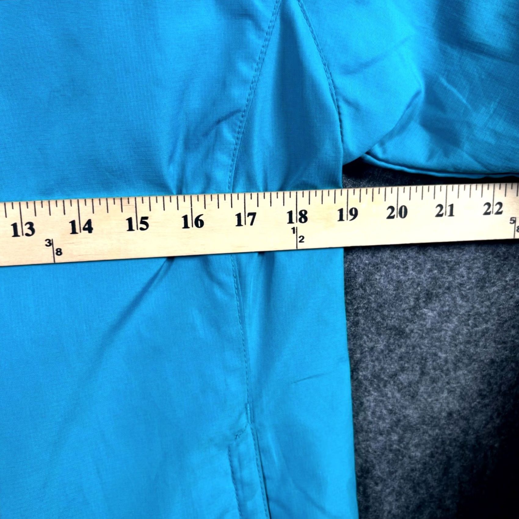Eddie Bauer Eddie Bauer Windbreaker Jacket Women's S Blue Polyester Full-Zip Hooded Hiking Size S / US 4 / IT 40 - 2 Thumbnail