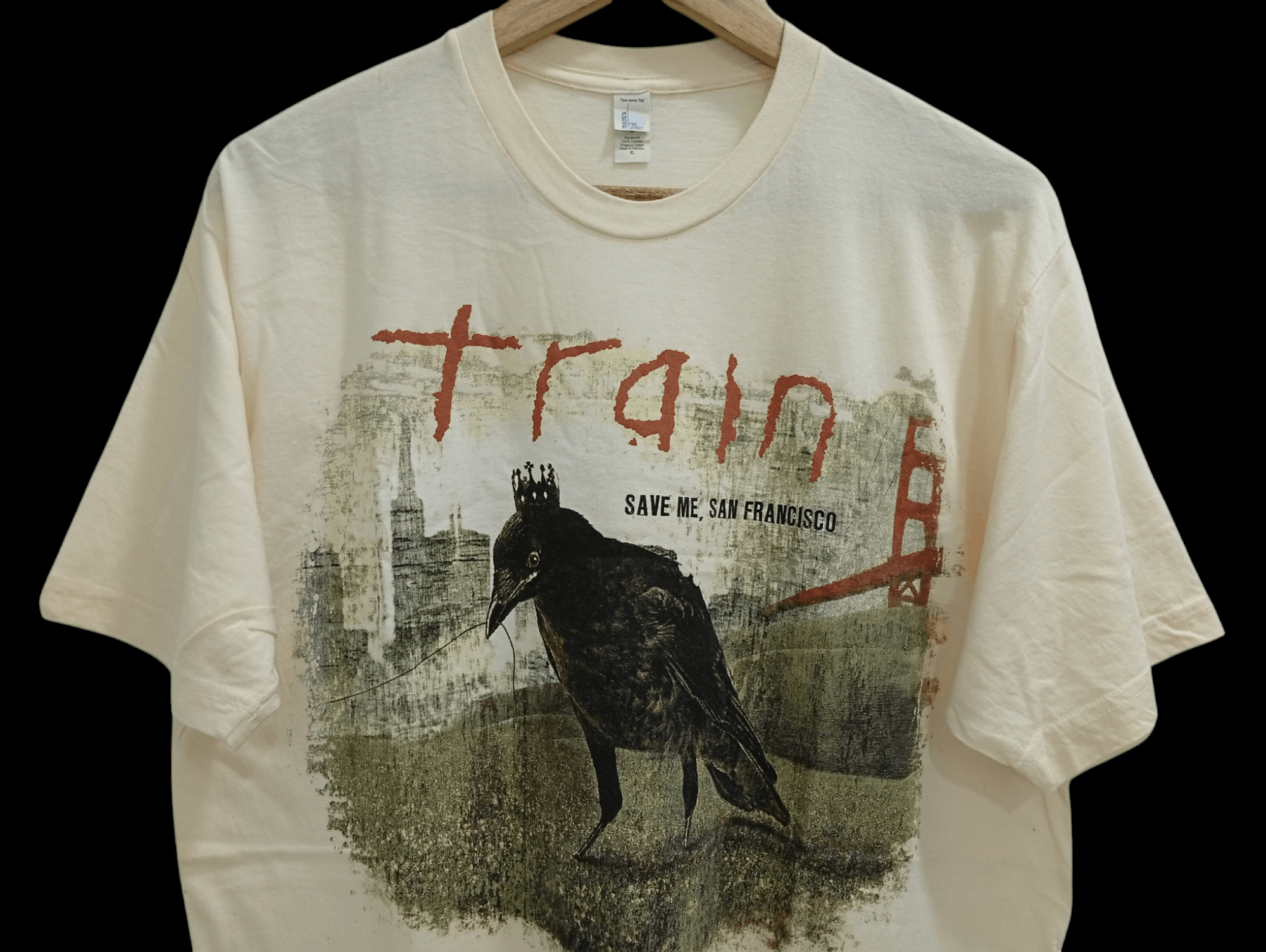 Band Tees × Vintage 🔥🔥Train Save Me San Francisco Album Cover T-Shirt Size US XL / EU 56 / 4 - 14 Thumbnail