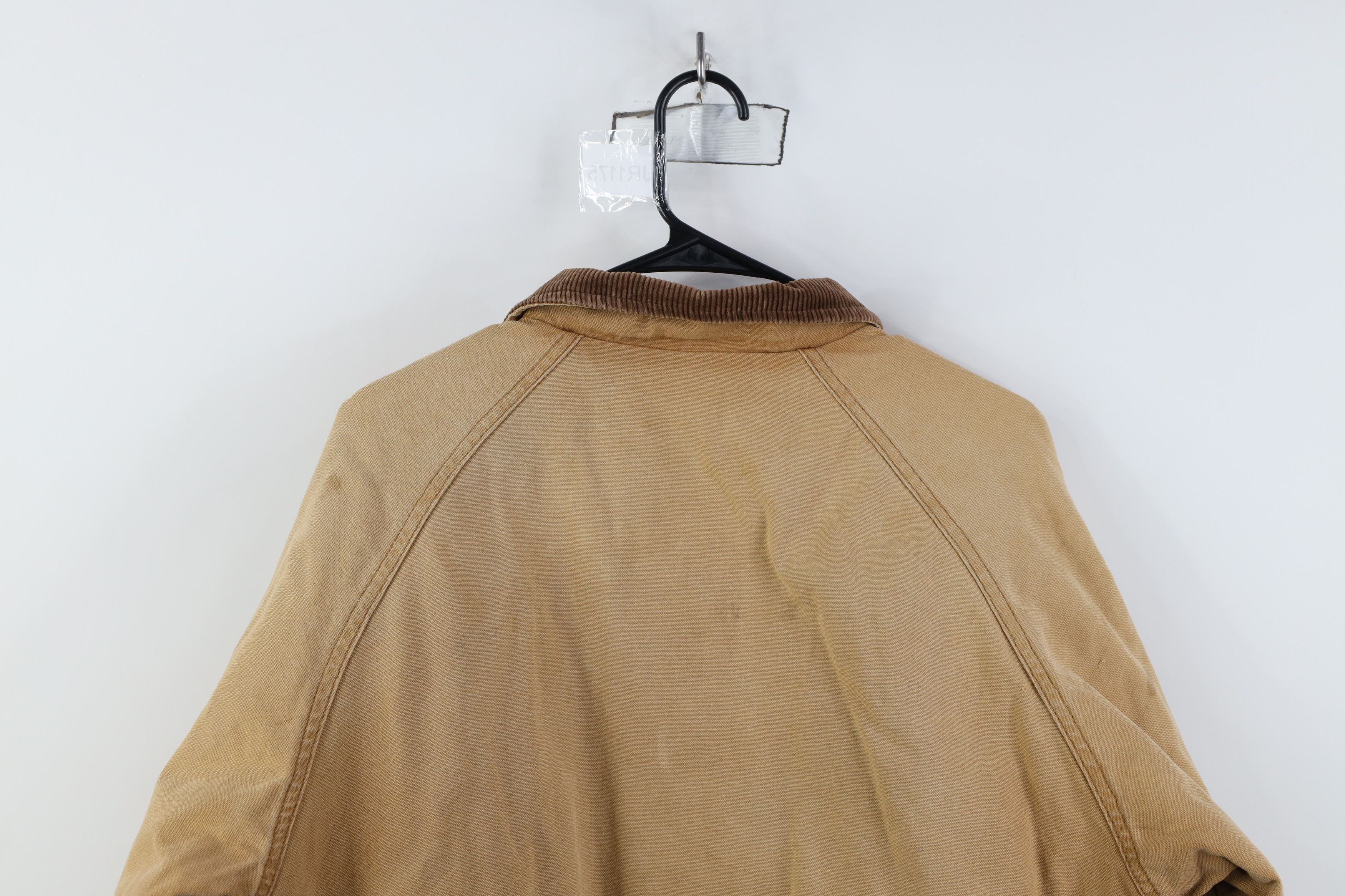 Walls Vintage 90s Walls Corduroy Collar Canvas Bomber Jacket Brown Size US L / EU 52-54 / 3 - 14 Thumbnail