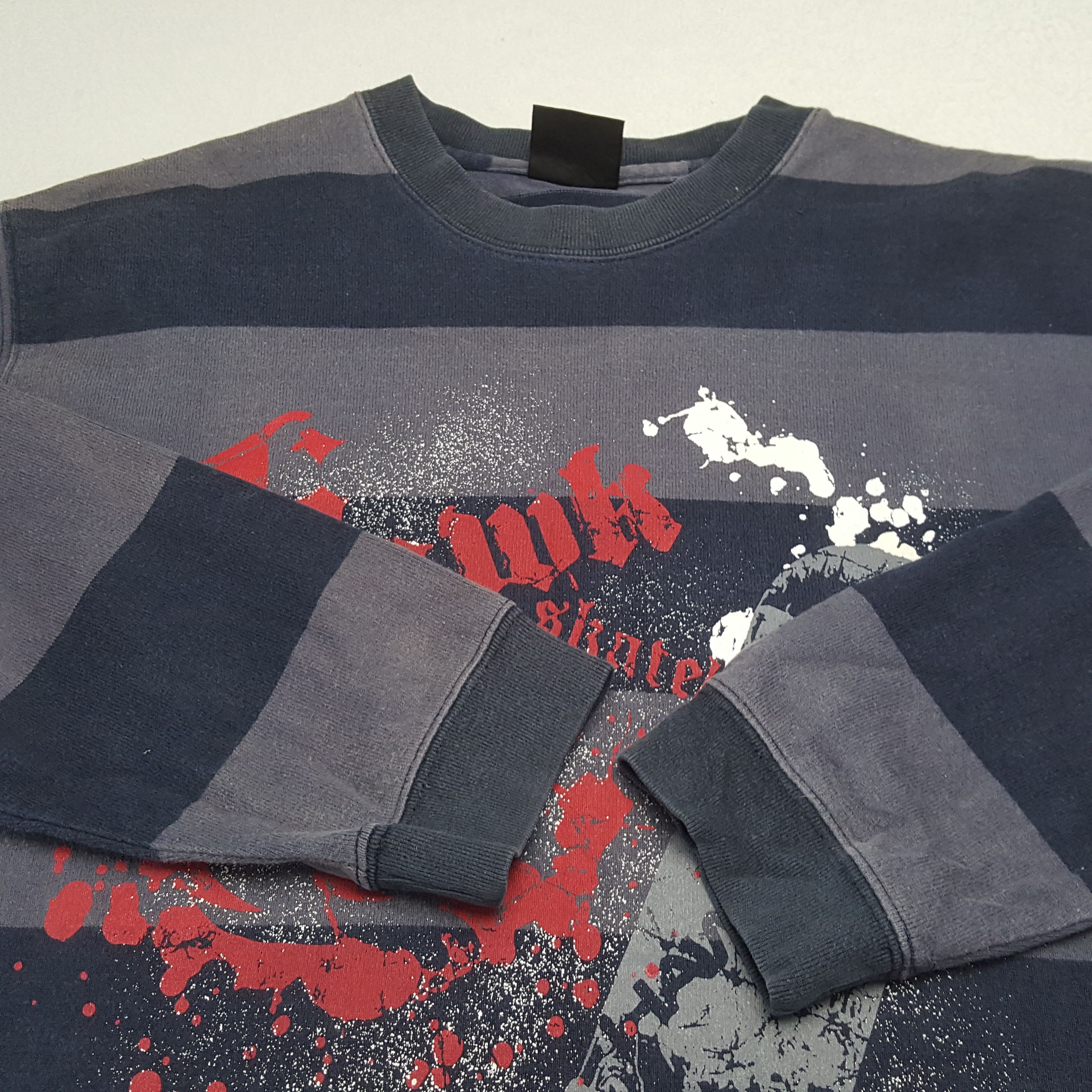 Tony Hawk × Vintage Vintage TONY HAWK SKATEBOARD Rare Design Sweatshirt Size US S / EU 44-46 / 1 - 10 Thumbnail