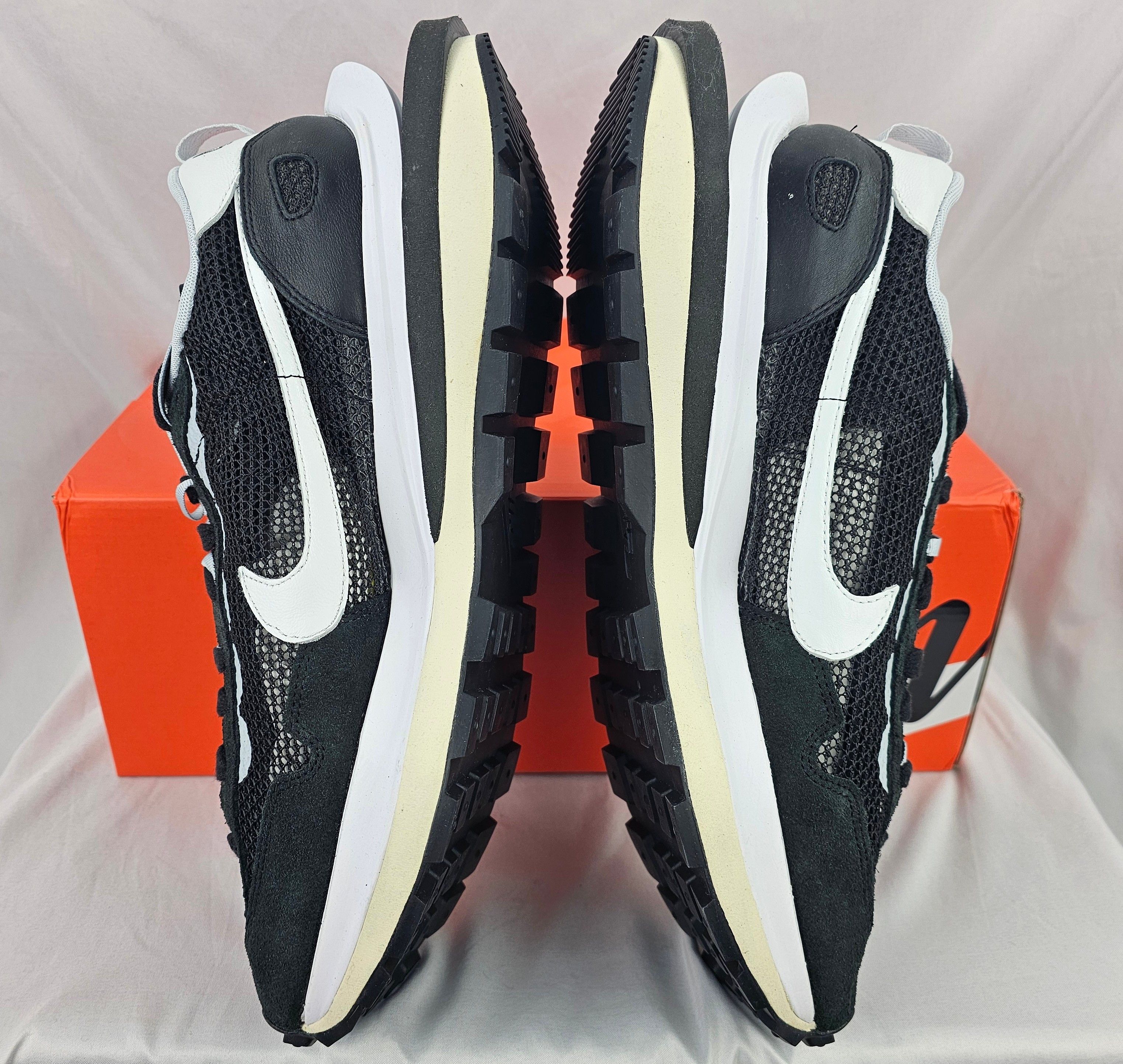 Nike × Sacai Nike x Sacai VaporWaffle Black White Men's Size 13 US NEW Size US 13 / EU 46 - 6 Thumbnail