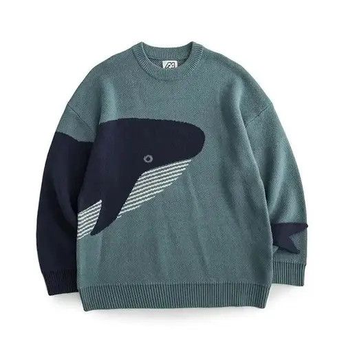 Japanese Brand × Vintage Sweaters Harajuku Cartoon Print Jumper Size US S / EU 44-46 / 1 - 1 Thumbnail