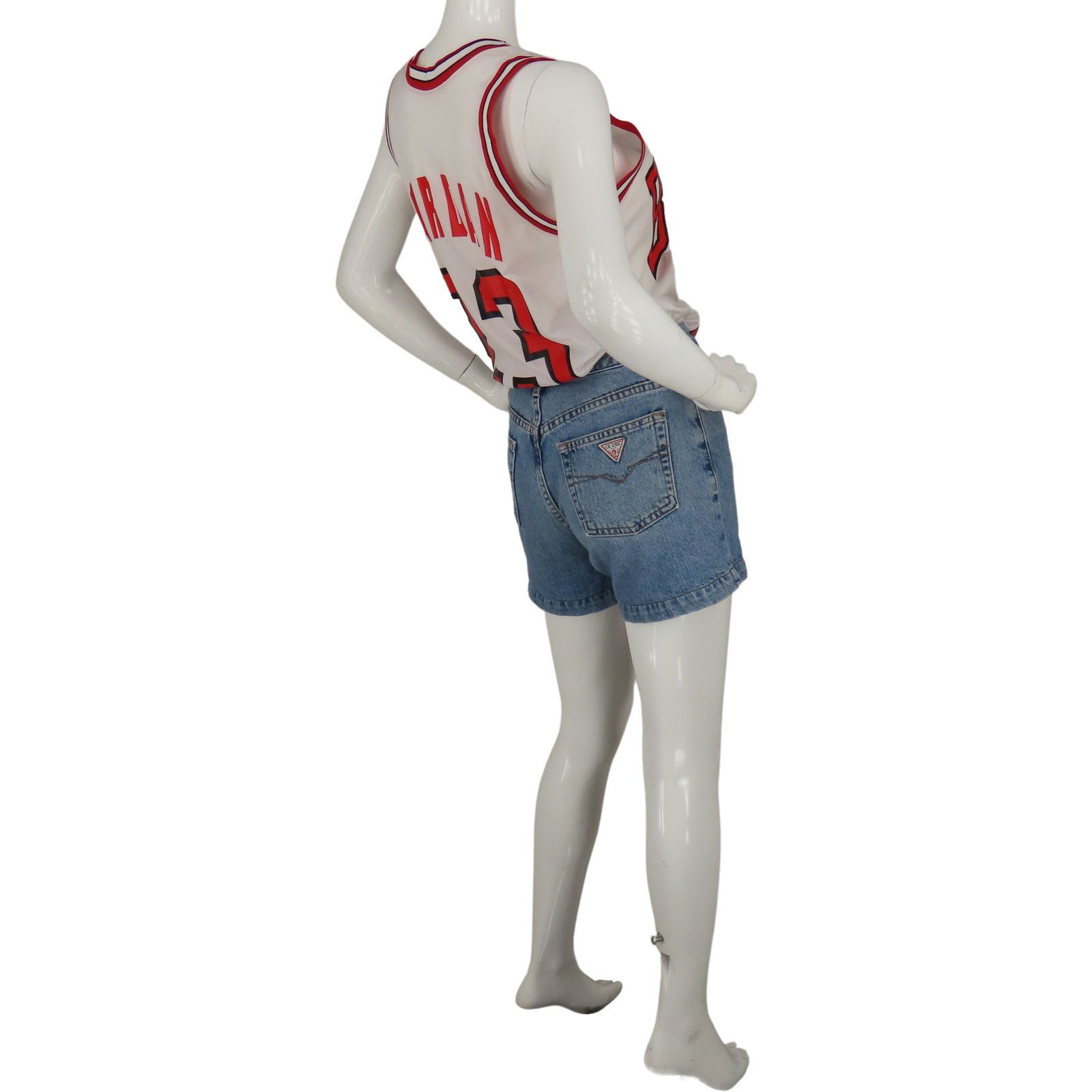 Guess Vintage Guess Jeans USA Made Rock Grunge Denim Jean Shorts Size US 26 / EU 42 - 7 Thumbnail