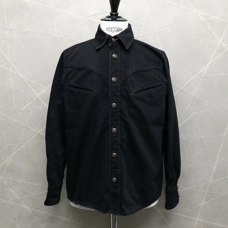 Chrome Hearts Chrome Hearts Flairney Denim Shirt Size US S / EU 44-46 / 1 - 1 Thumbnail