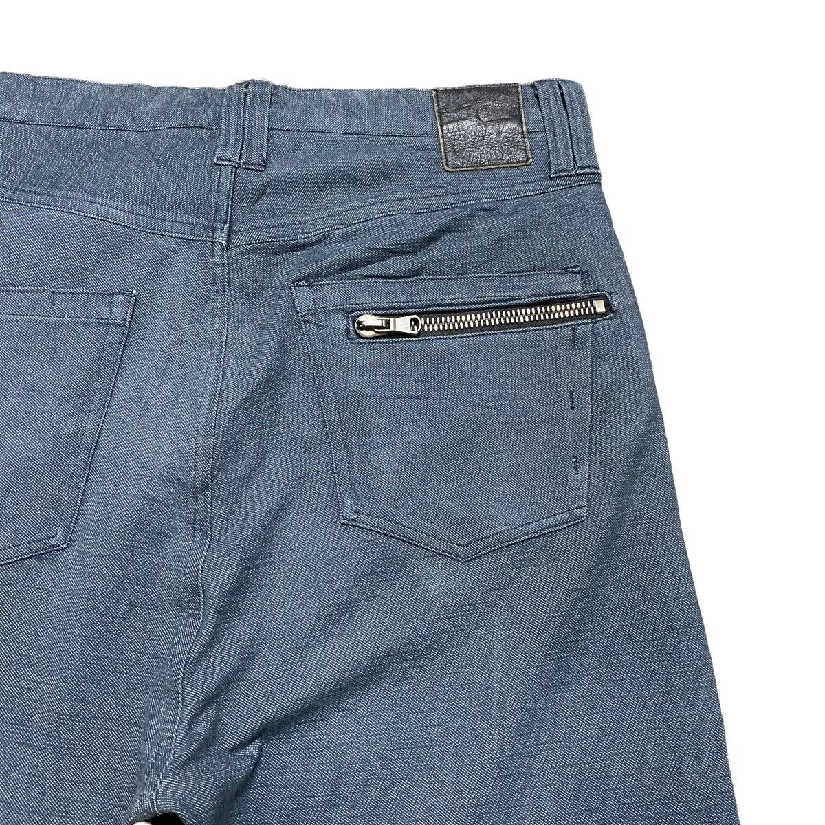 roarguns Sample🔥 Roarguns Denim Drop Crotch Pants Stretch Size US 33 - 13 Thumbnail