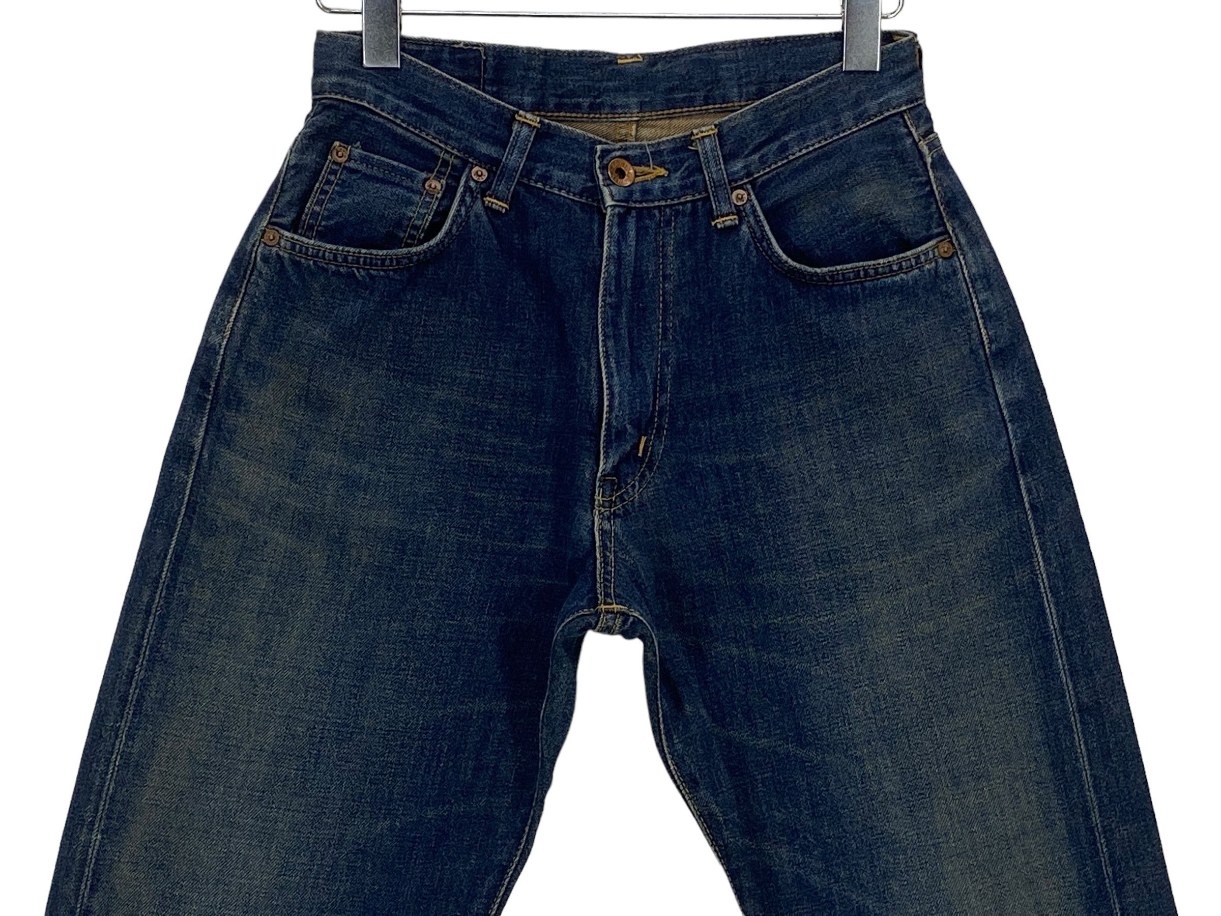 Edwin × Vintage Edwin Selvedge Denim Jeans Distressed Selvedge Pants Japan Size US 29 - 3 Thumbnail