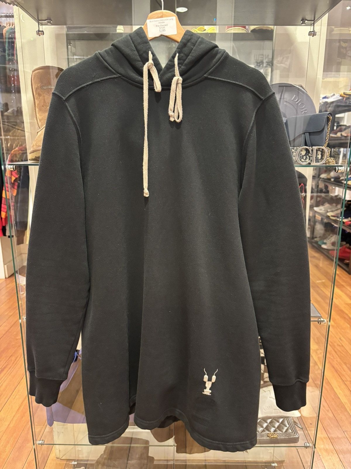 Rick Owens Drkshdw Rick Owens DRKSHDW Long Hoodie Size US S / EU 44-46 / 1 - 1 Thumbnail