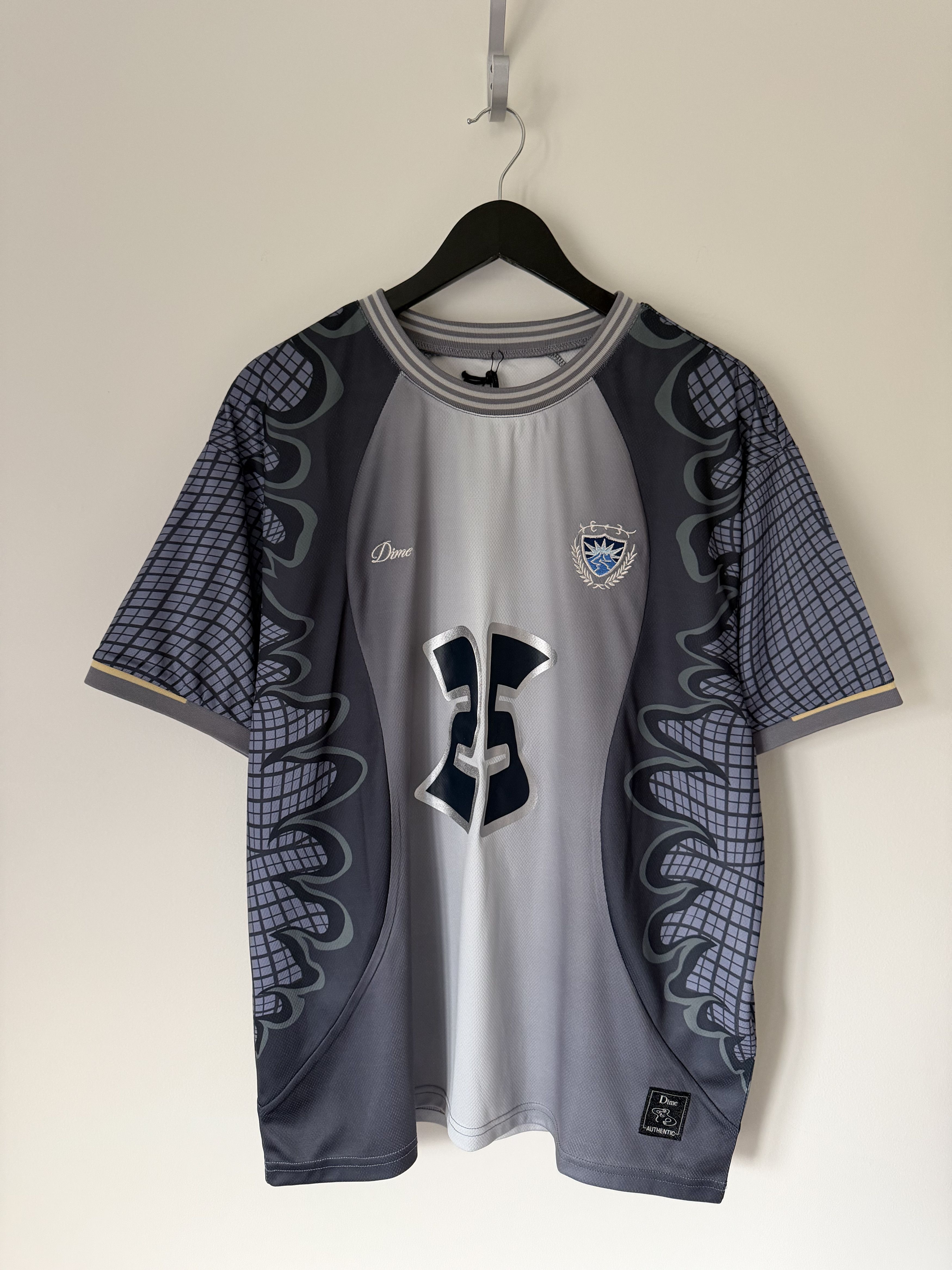 DIME MTL ATHLETIC JERSEY CHARCOAL 【公式通販】
