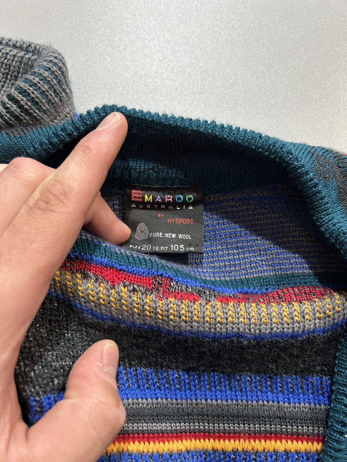 Other Emaroo made in Australia 90 cable knit coogie style cardigan Size US XL / EU 56 / 4 - 11 Thumbnail