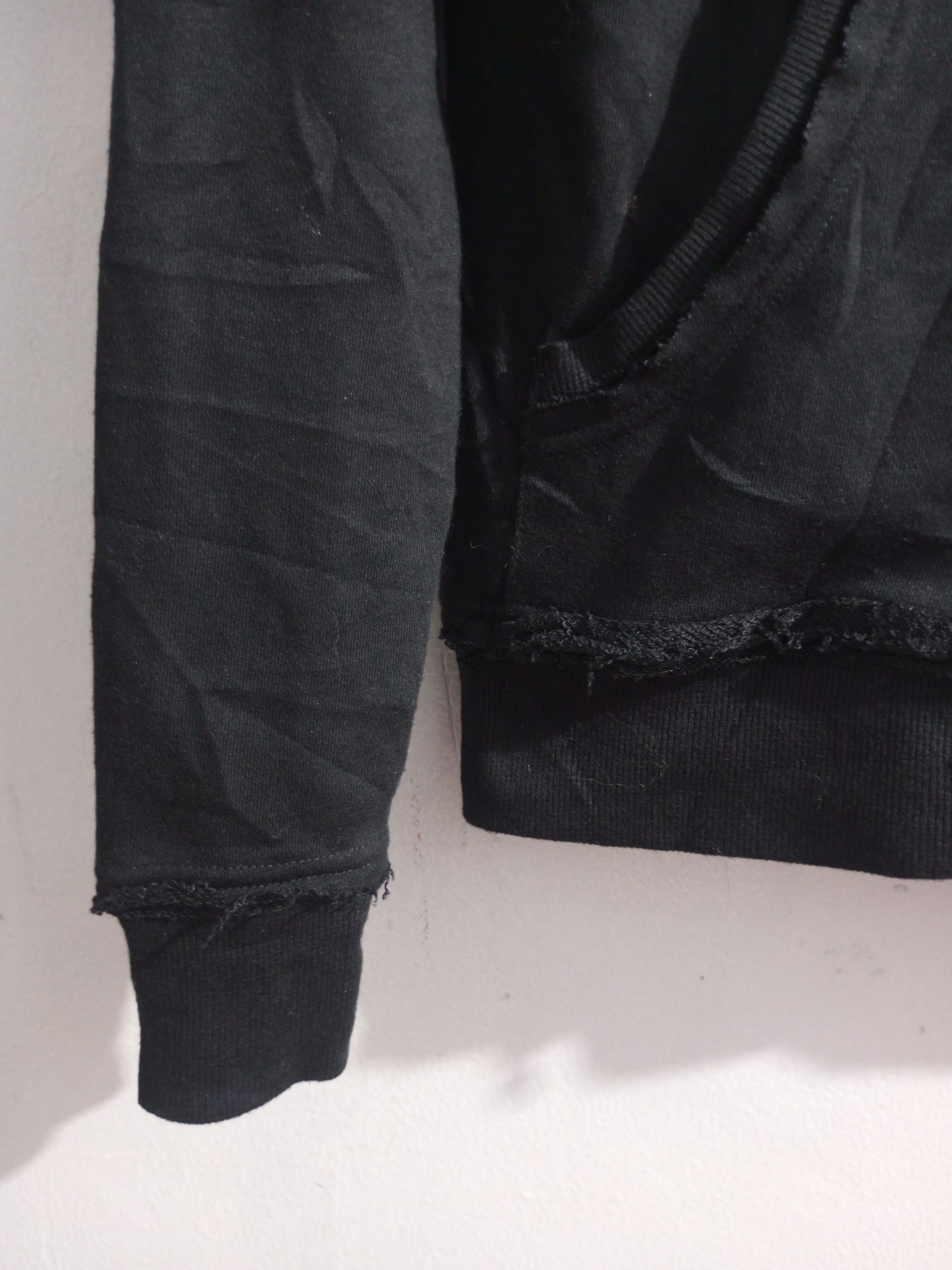 Japanese Brand × Vintage Vintage Ghost of harlem distressed fur hoodie Size US S / EU 44-46 / 1 - 7 Thumbnail