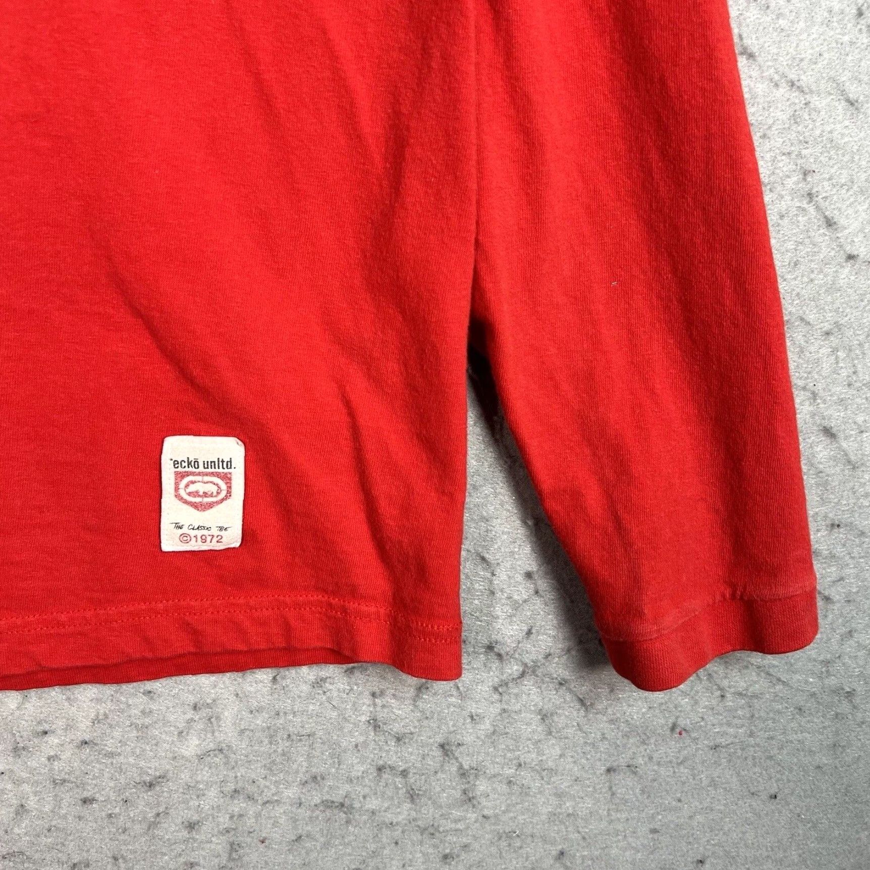 Vintage VINTAGE Ecko Unlimited Subway Lenticular Art Shirt Adult Medium Red 2000s Mens Size US M / EU 48-50 / 2 - 6 Thumbnail