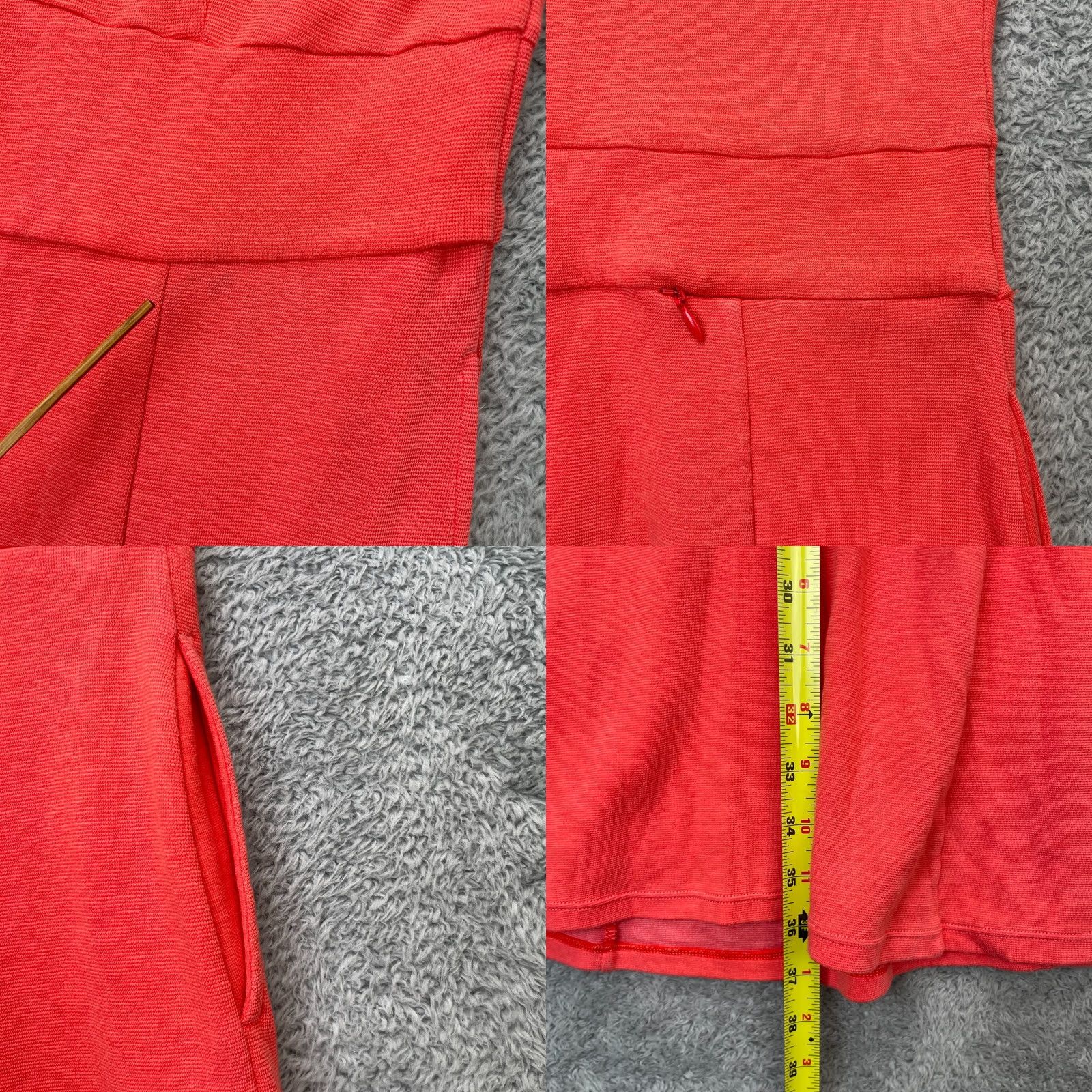 Toad&Co VINTAGE Toad&Co Dress Womens Small Red Shift Cotton Stretch Scoop Neck Cap Sleeve Size S / US 4 / IT 40 - 8 Thumbnail