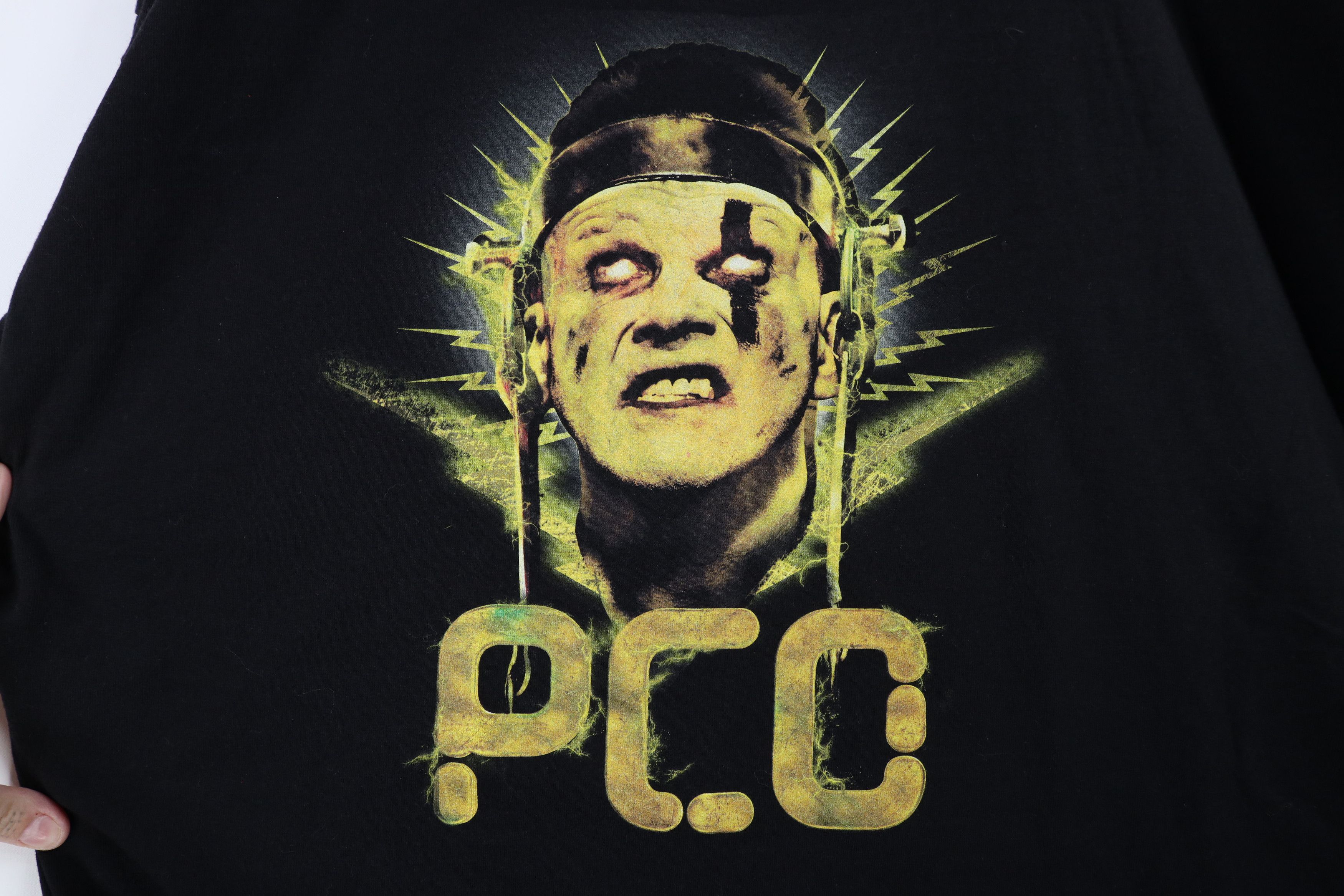 Vintage Vintage 90s PCO Perfect Creation One Frankenstein T-Shirt Size US XXL / EU 58 / 5 - 4 Thumbnail