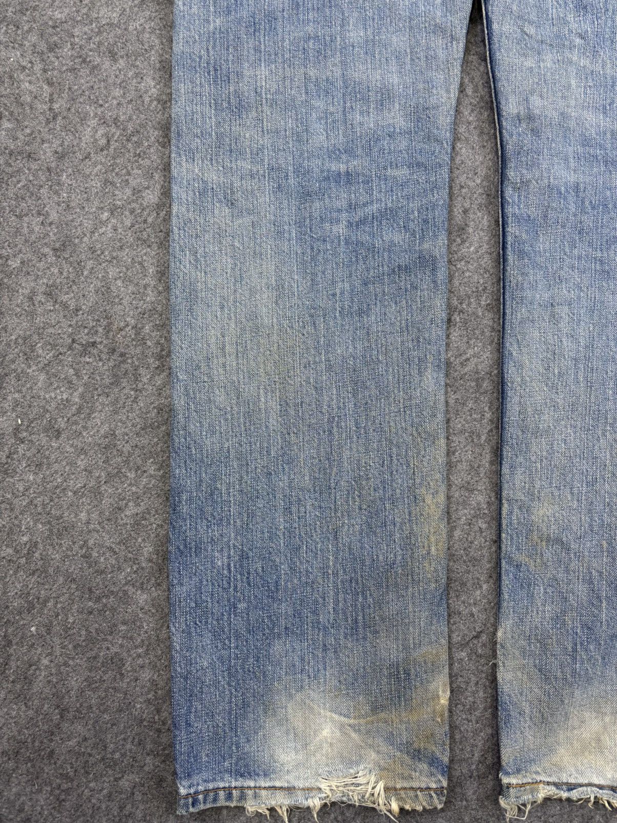 Levi's 💥Thrashed💥Vintage Levis 501 Crazy Rework Denim F823 Size US 28 / EU 44 - 17 Thumbnail