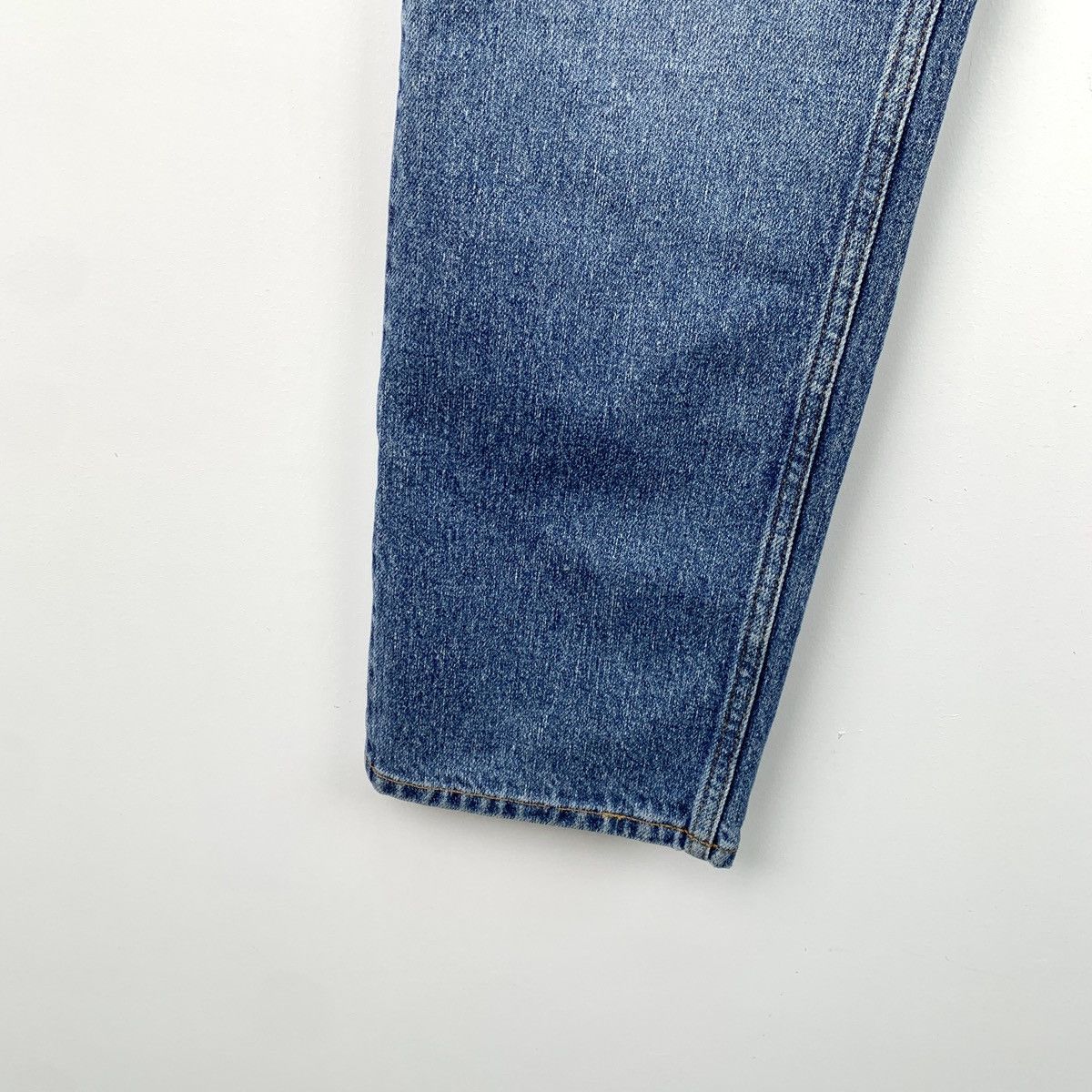 Chloe Chloe Blue Cotton Denim Casual Pants K26WX Size 29" - 4 Thumbnail