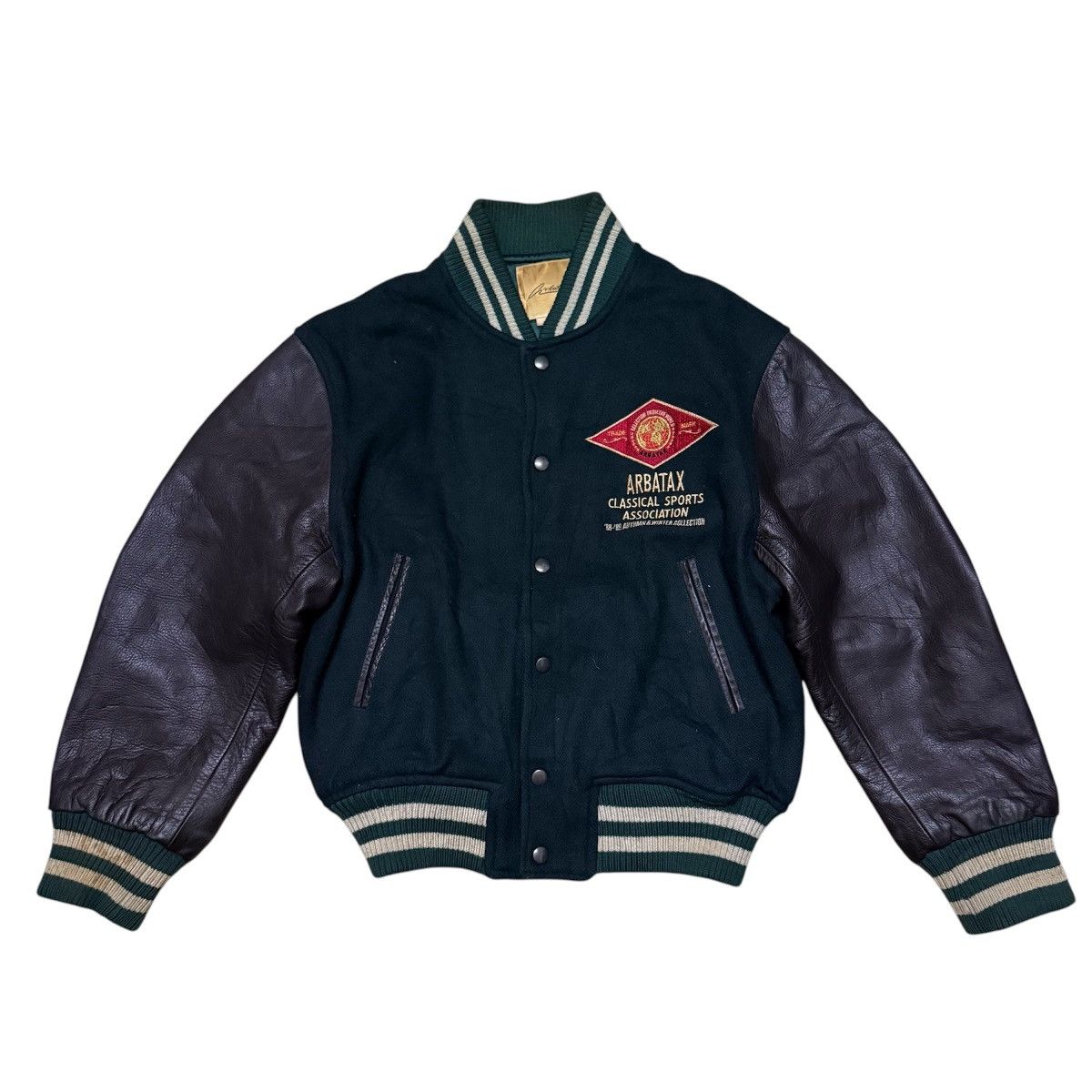 Other Vintage International Selection Arbatax Big Logo Varsity Size US L / EU 52-54 / 3 - 2 Thumbnail