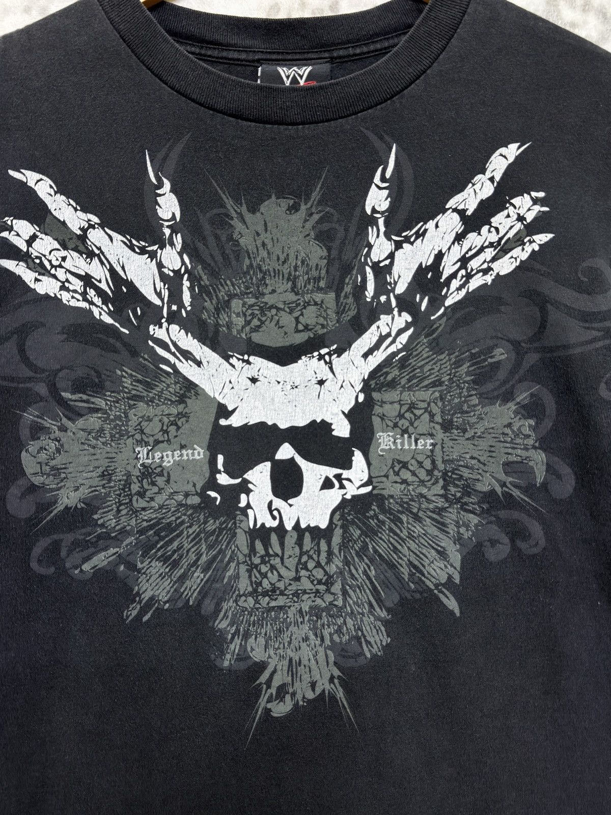 WWF Vintage Randy Orton Legend Killer Skull WWE Wrestling Tshirt Size US S / EU 44-46 / 1 - 5 Thumbnail