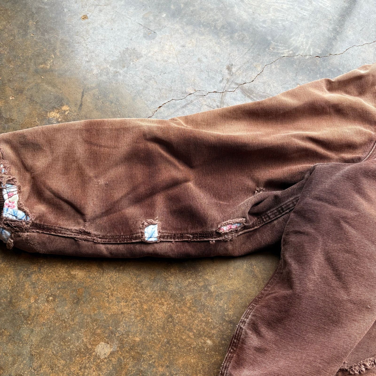 Vintage Crazy Vintage Thrashed Faded Distressed Carhartt Jacket XXL Size US XXL / EU 58 / 5 - 8 Thumbnail