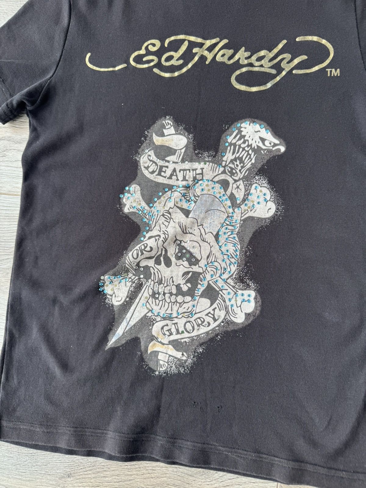 Ed Hardy Ed Hardy Y2k Slim Women's Tee Size S / US 4 / IT 40 - 4 Thumbnail