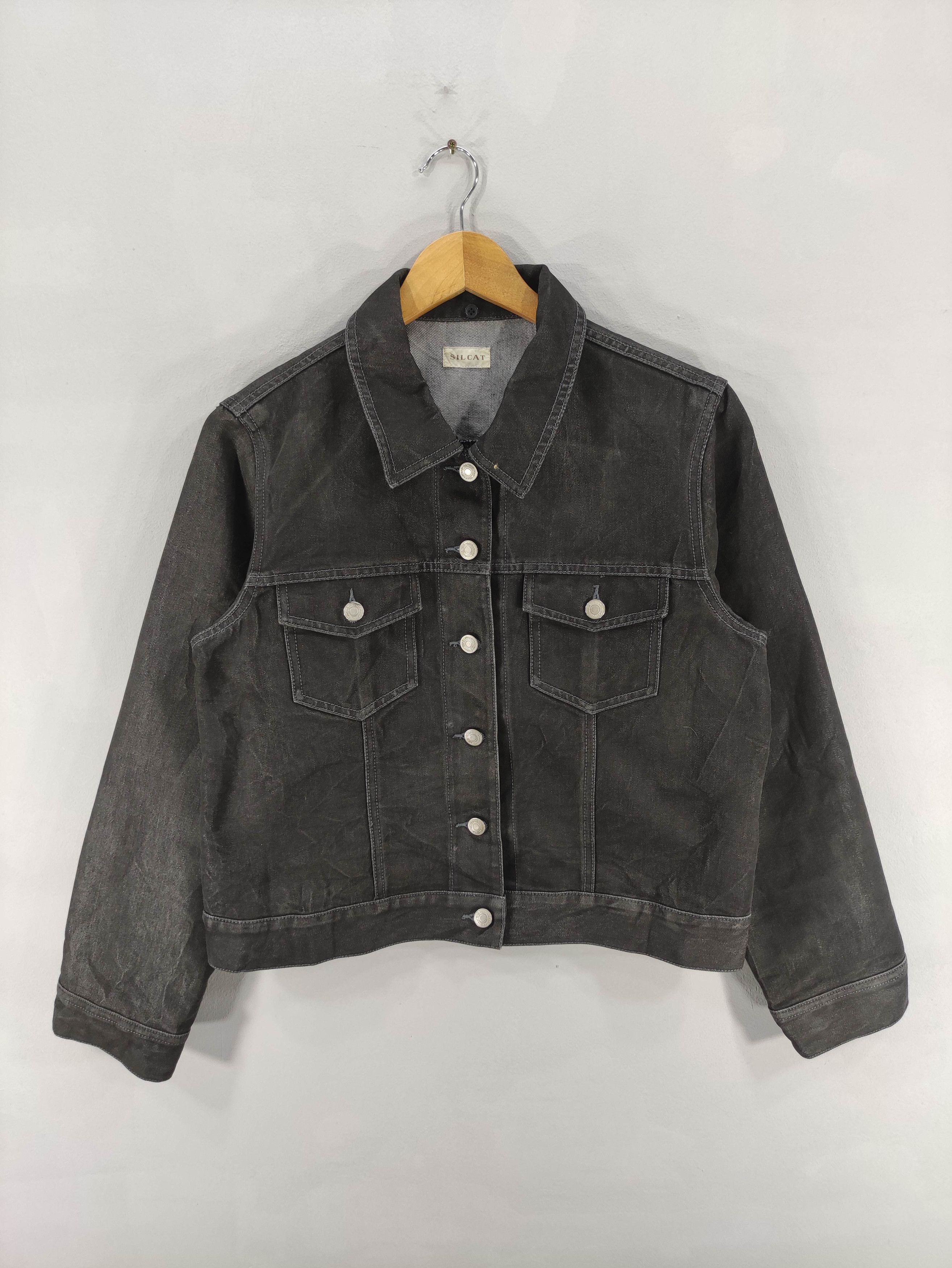 Japanese Brand Vintage Silcat Denim Jacket Size M / US 6-8 / IT 42-44 - 1 Thumbnail