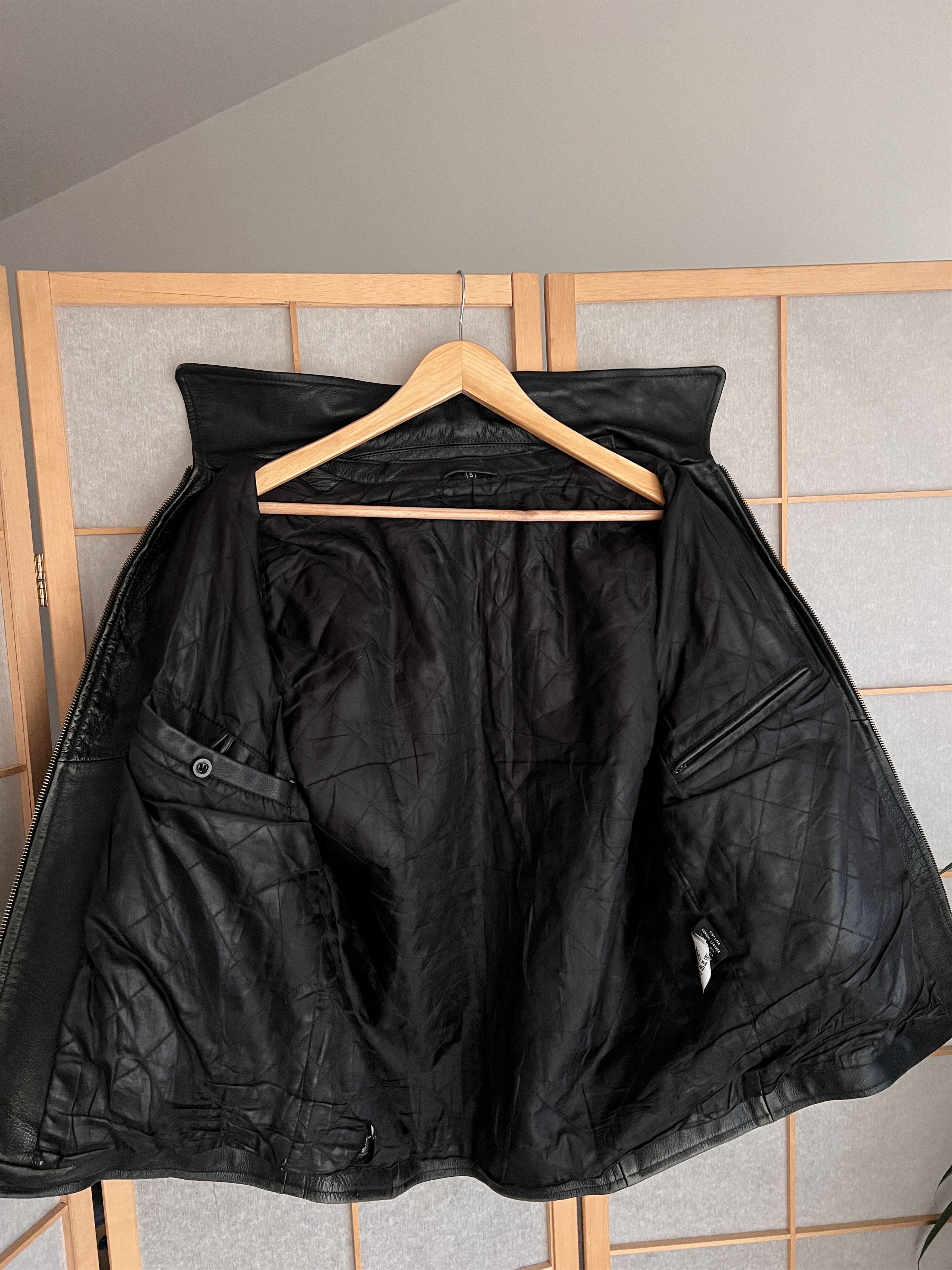 Genuine Leather 14th Addiction Yohji Yamamoto style leather jacket LGB Boxy Size US S / EU 44-46 / 1 - 21 Thumbnail