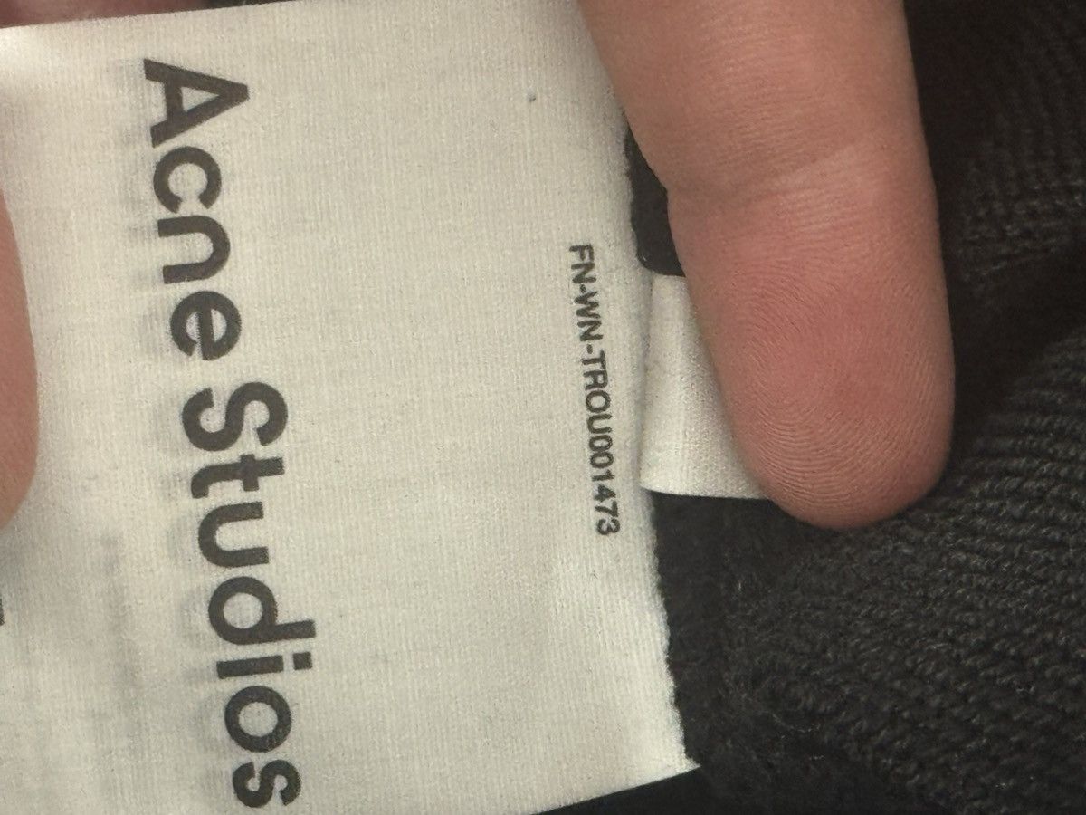 Acne Studios ✅ Acne Studios Double Waist Sweatpants Black Blue S Size US 32 / EU 48 - 14 Thumbnail