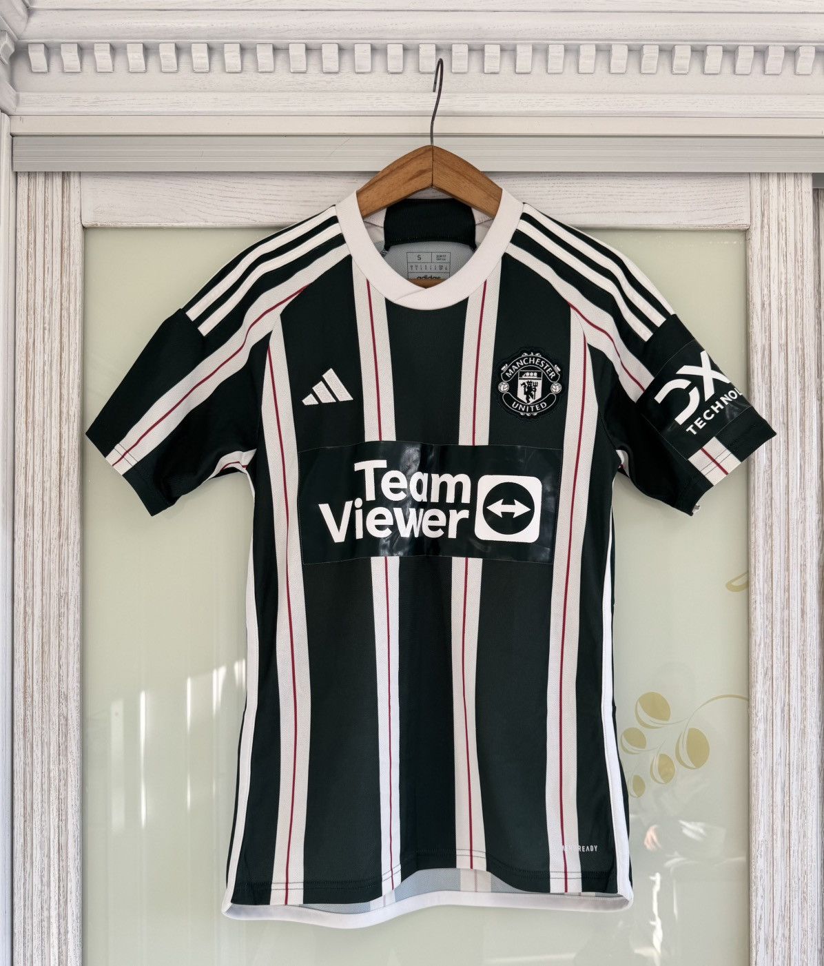 Adidas Manchester United 2023-2024 Away Soccer Jersey Football Kit Size US S / EU 44-46 / 1 - 1 Thumbnail