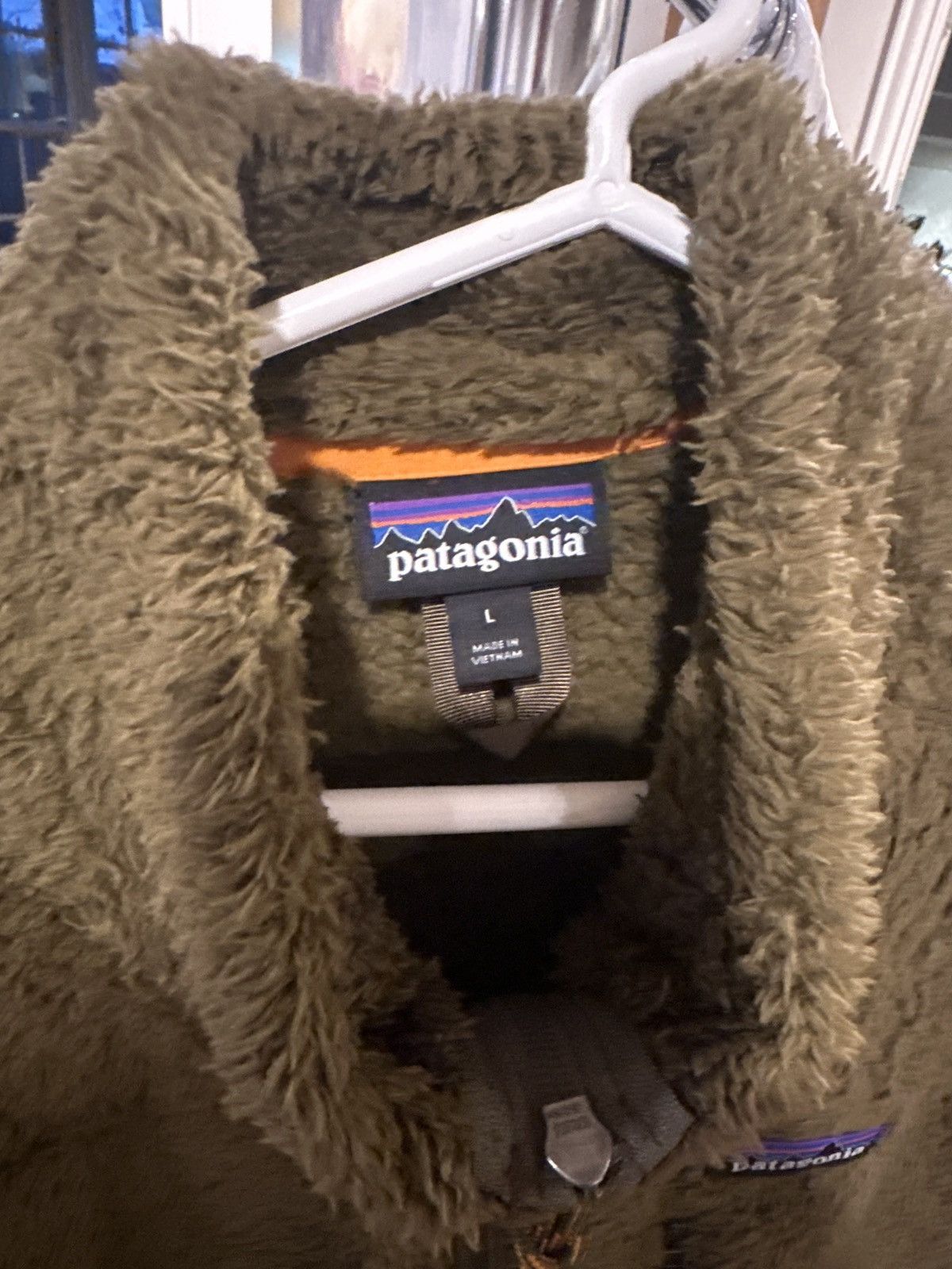 Patagonia Patagonia heavy pile vest olive/brown Size US L / EU 52-54 / 3 - 4 Thumbnail
