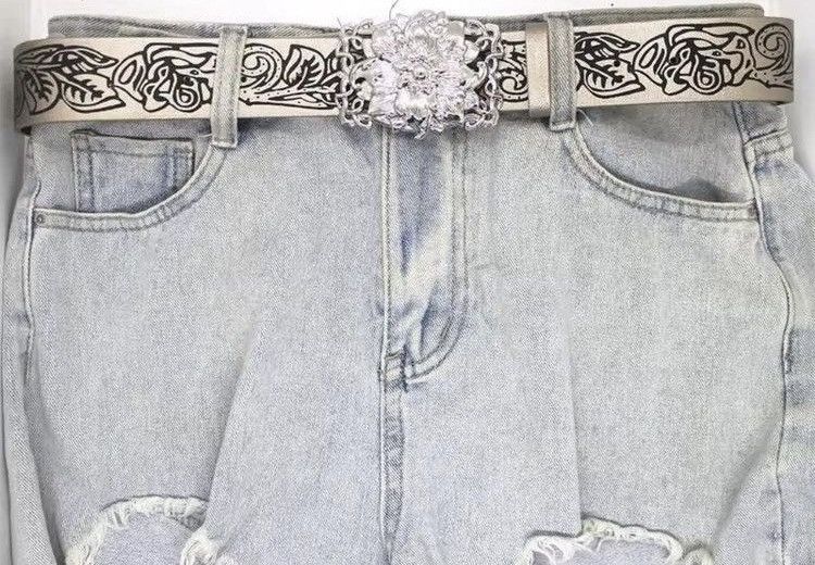 Japanese Brand Poisonous Rose Buckle Belt Size ONE SIZE - 3 Thumbnail