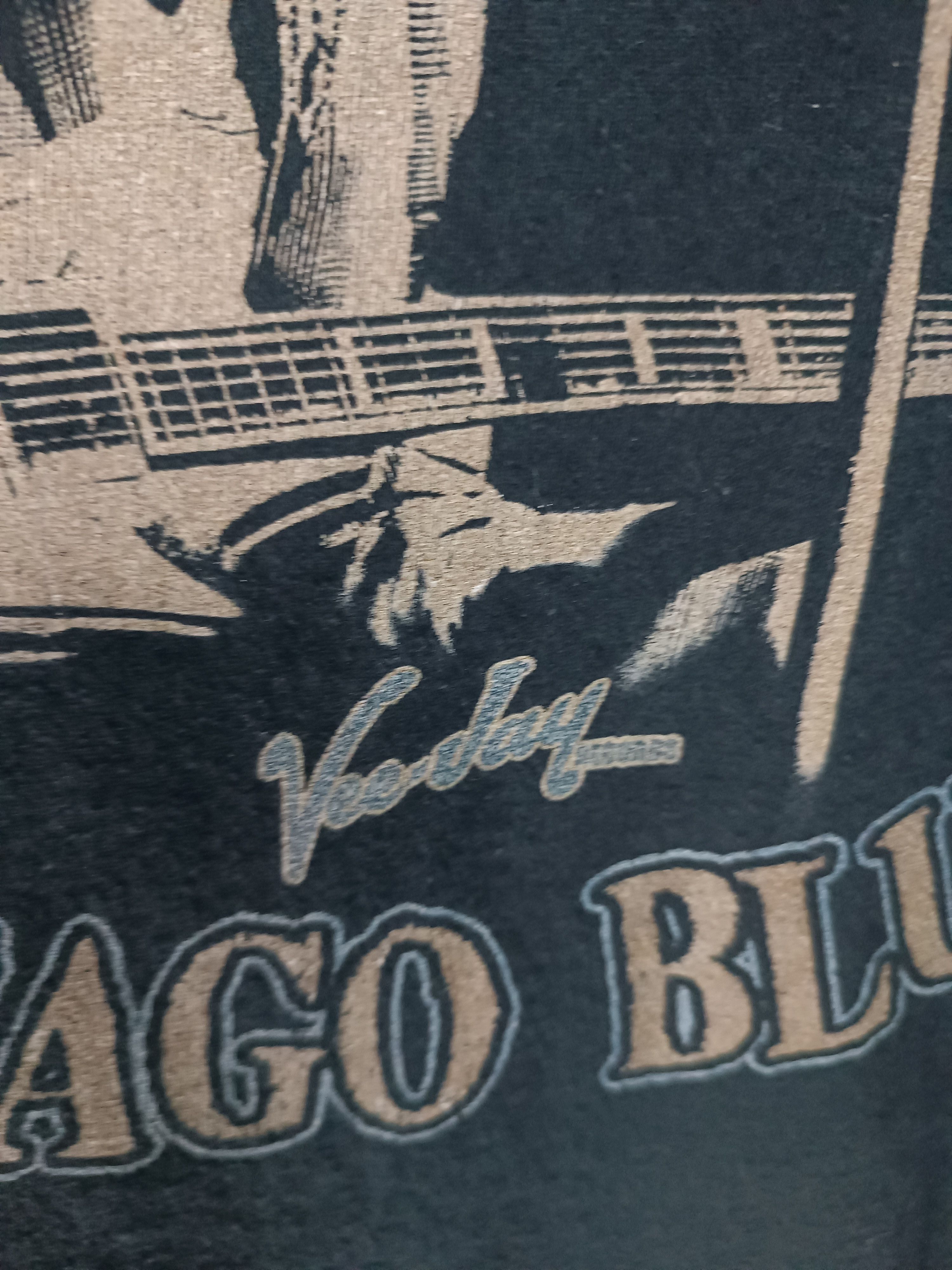 Vintage VINTAGE FADED JIMMY REED CHICAGO BLUES TEE HENDRIX BB Size US L / EU 52-54 / 3 - 10 Thumbnail